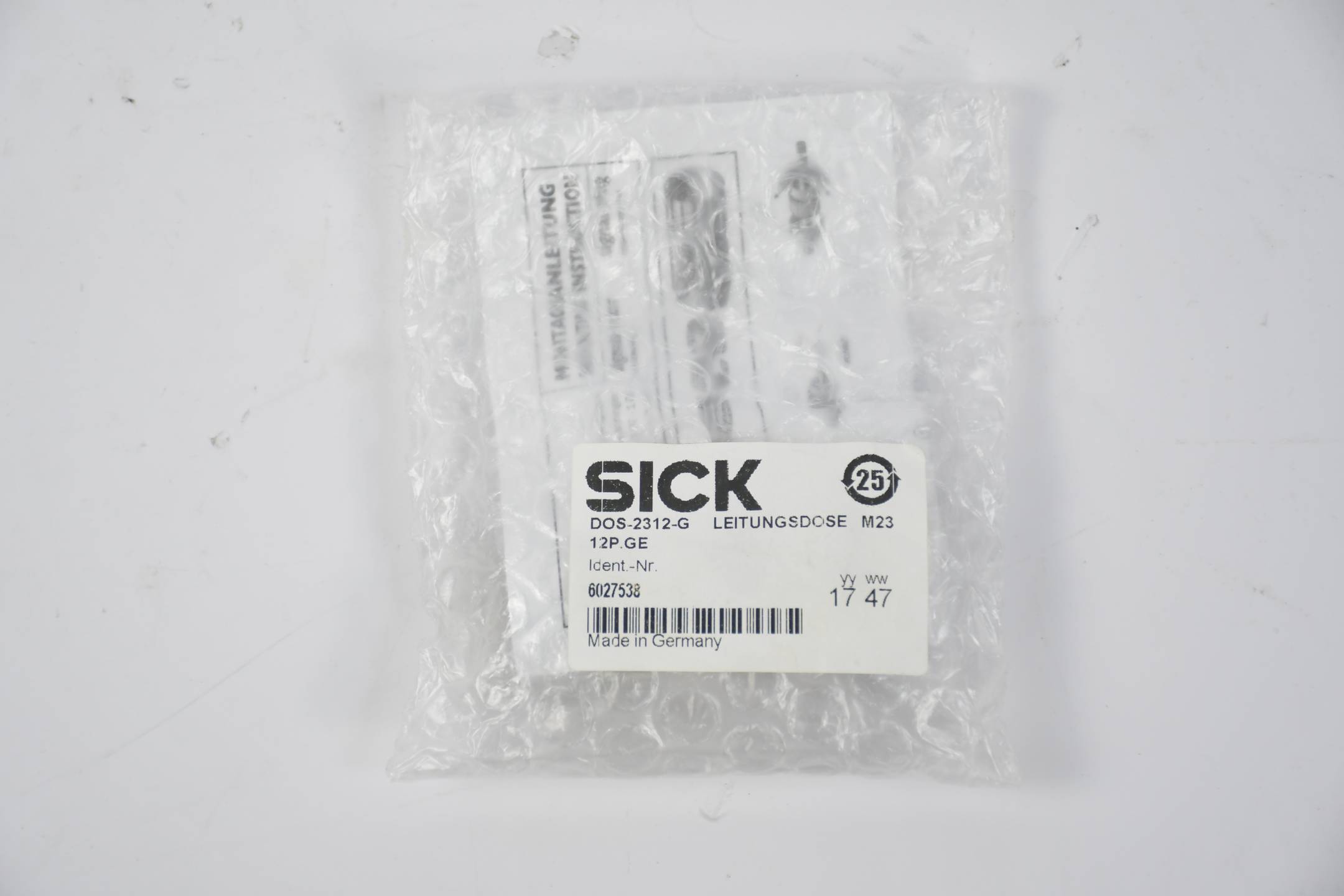 Sick Signalstecker DOS-2312-G ( 6027538 )