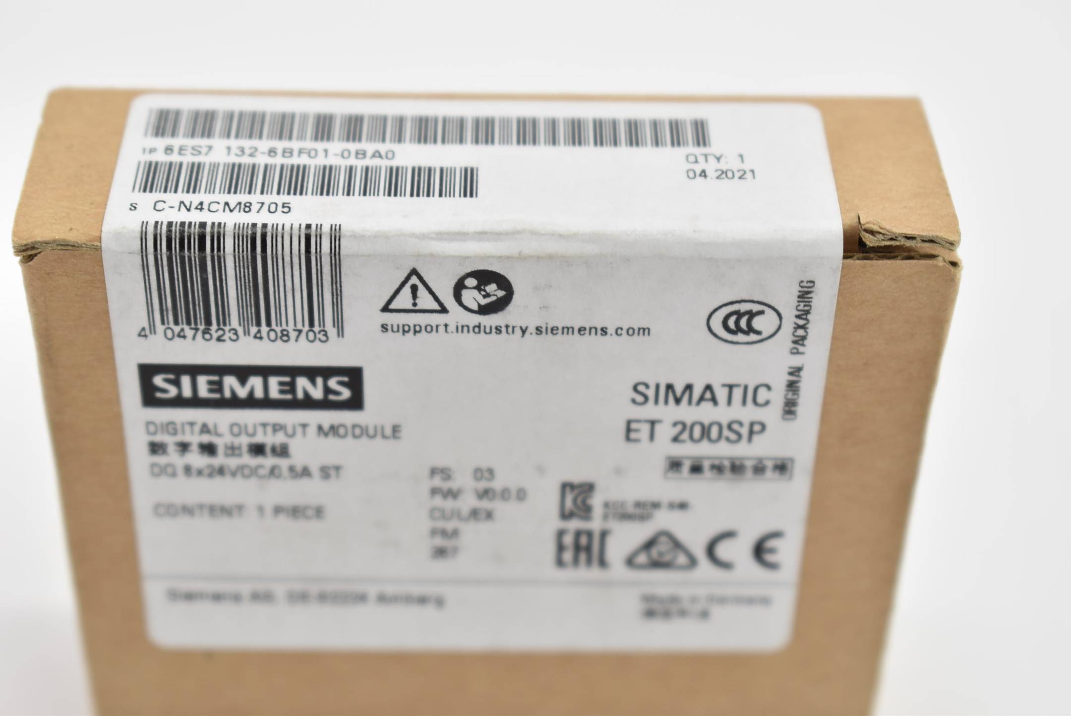 Siemens simatic ET 200 SP 6ES7132-6BF01-0BA0 ( 6ES7 132-6BF01-0BA0 ) E3