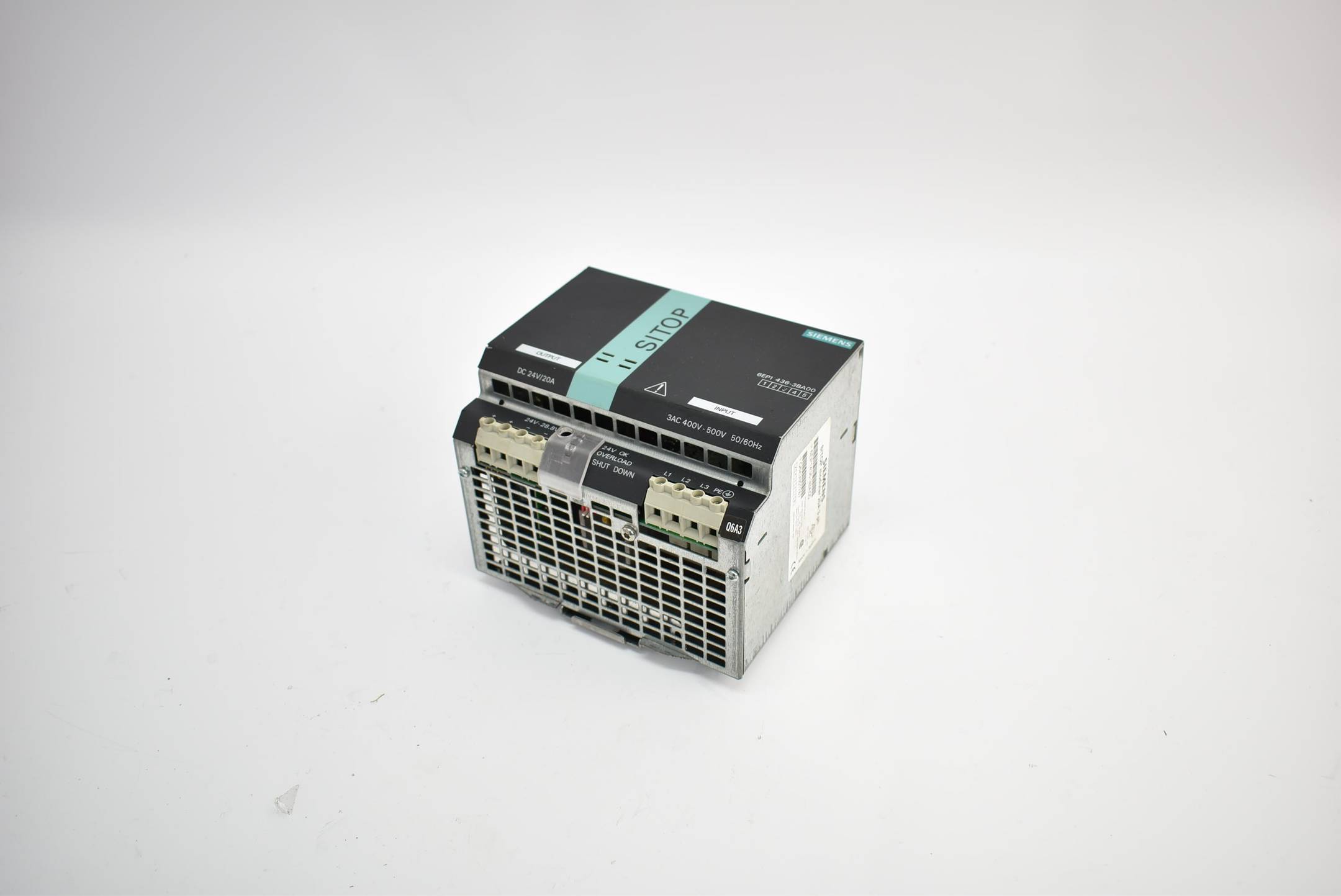 Siemens Sitop Modular 20A 3 ph 6EP1436-3BA00 ( 6EP1 436-3BA00 ) 