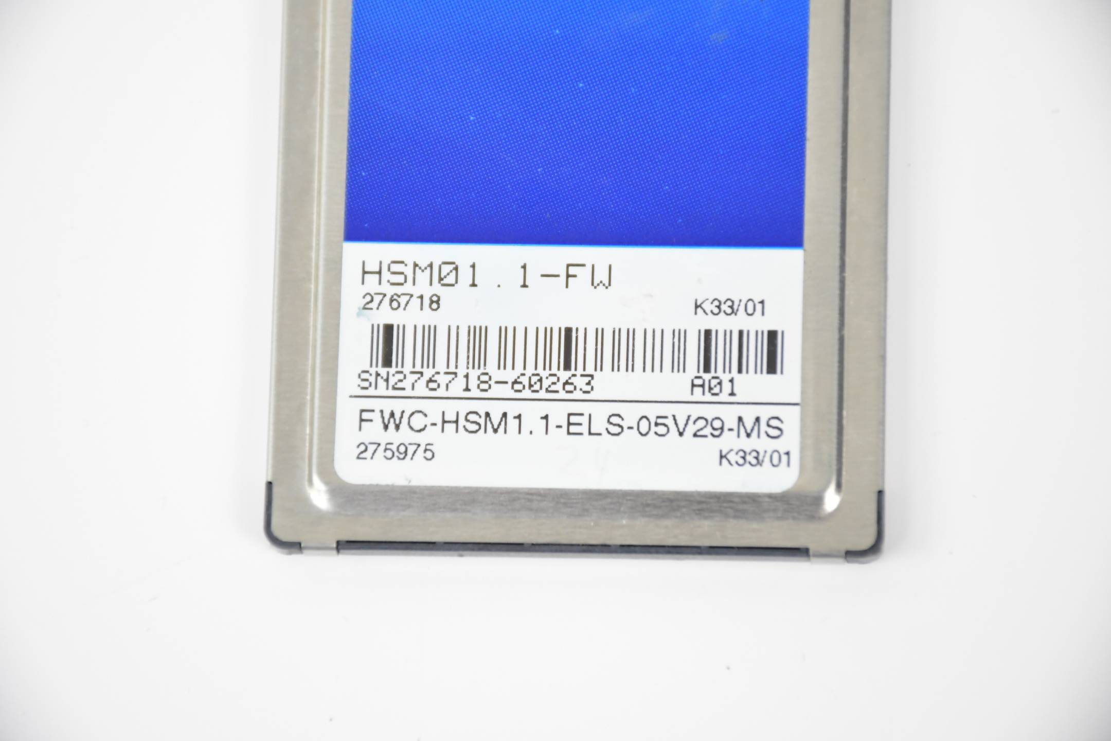 Indramat / Rexroth Memory Card HSM01.1-FW