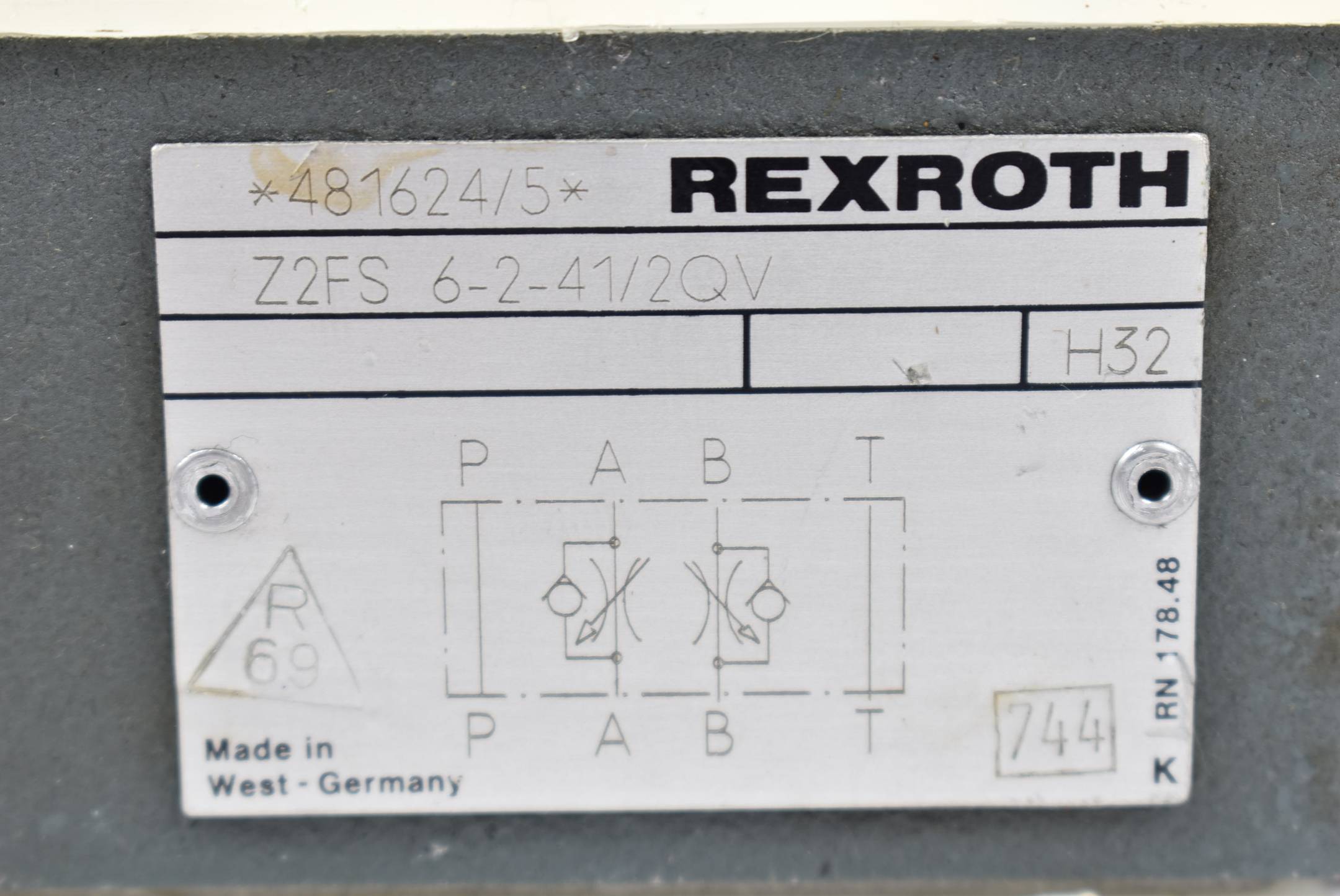Rexroth Wegeventil Z2FS 6-2-41/2QV
