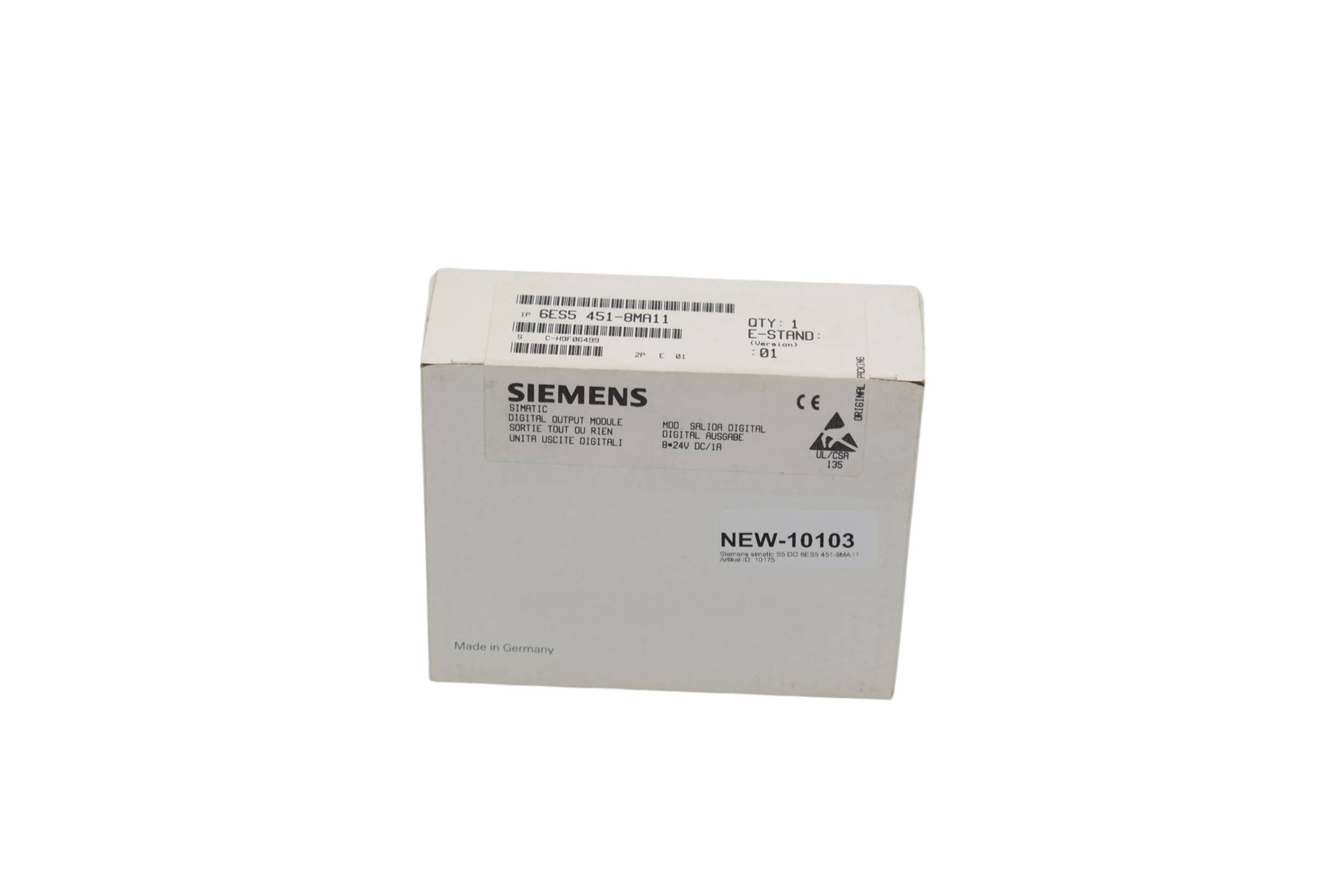 Siemens simatic S5 DO 6ES5 451-8MA11 ( 6ES5451-8MA11 )