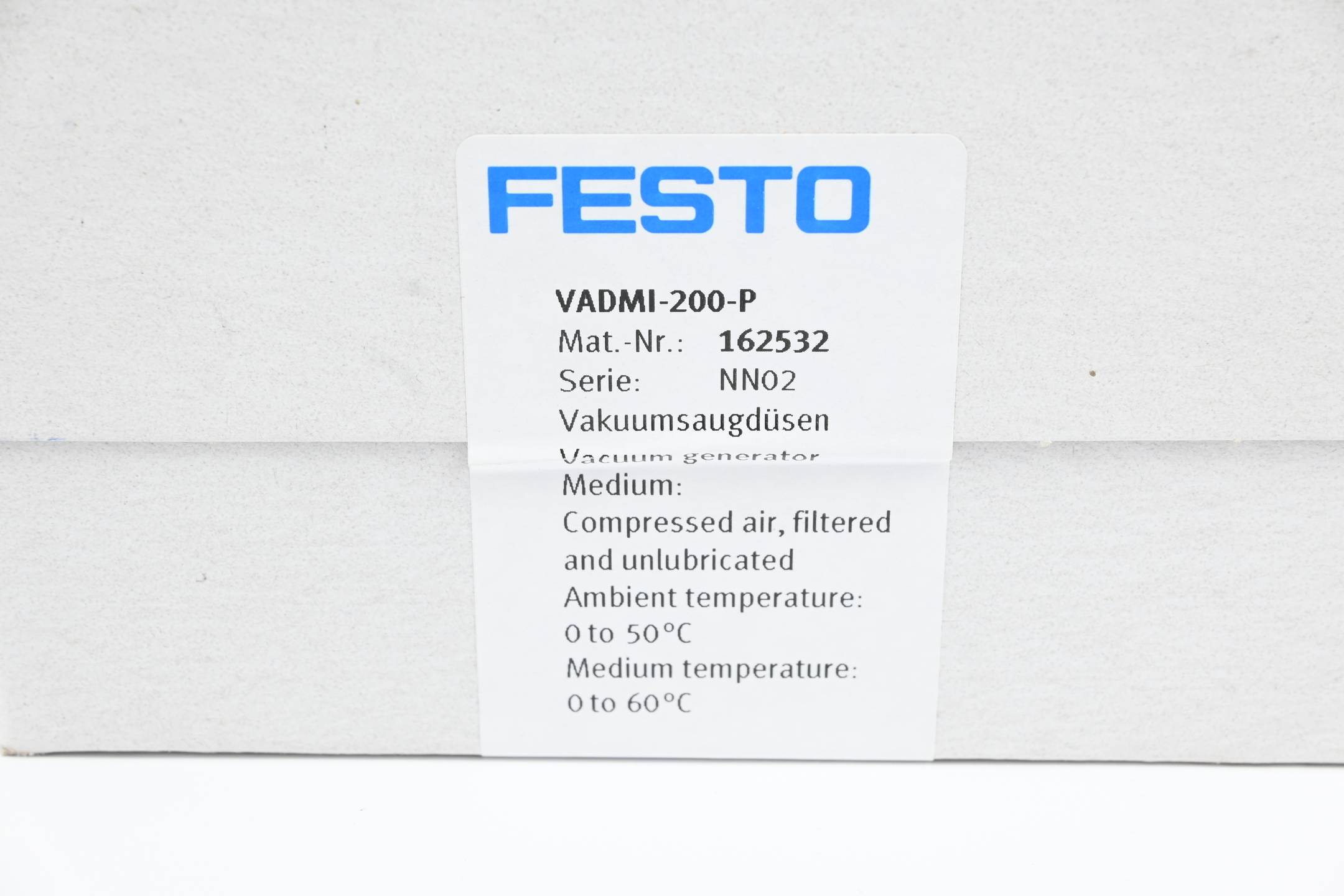 Festo Vakuumsaugdüse VADMI-200-P ( 162532 )