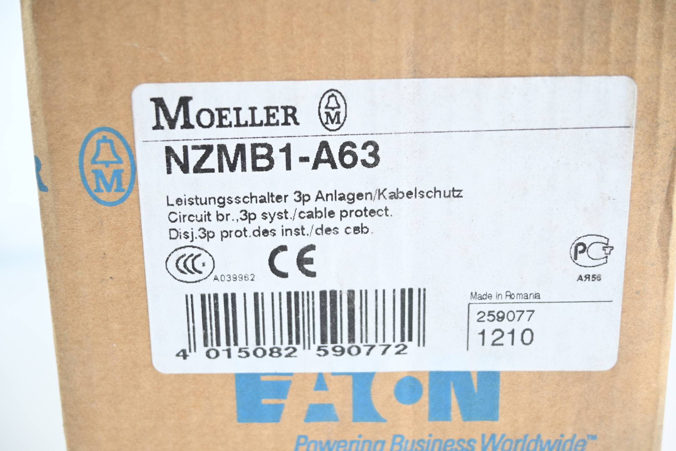 Eaton Leistungsschalter NZMB1-A63 ( 259077 )