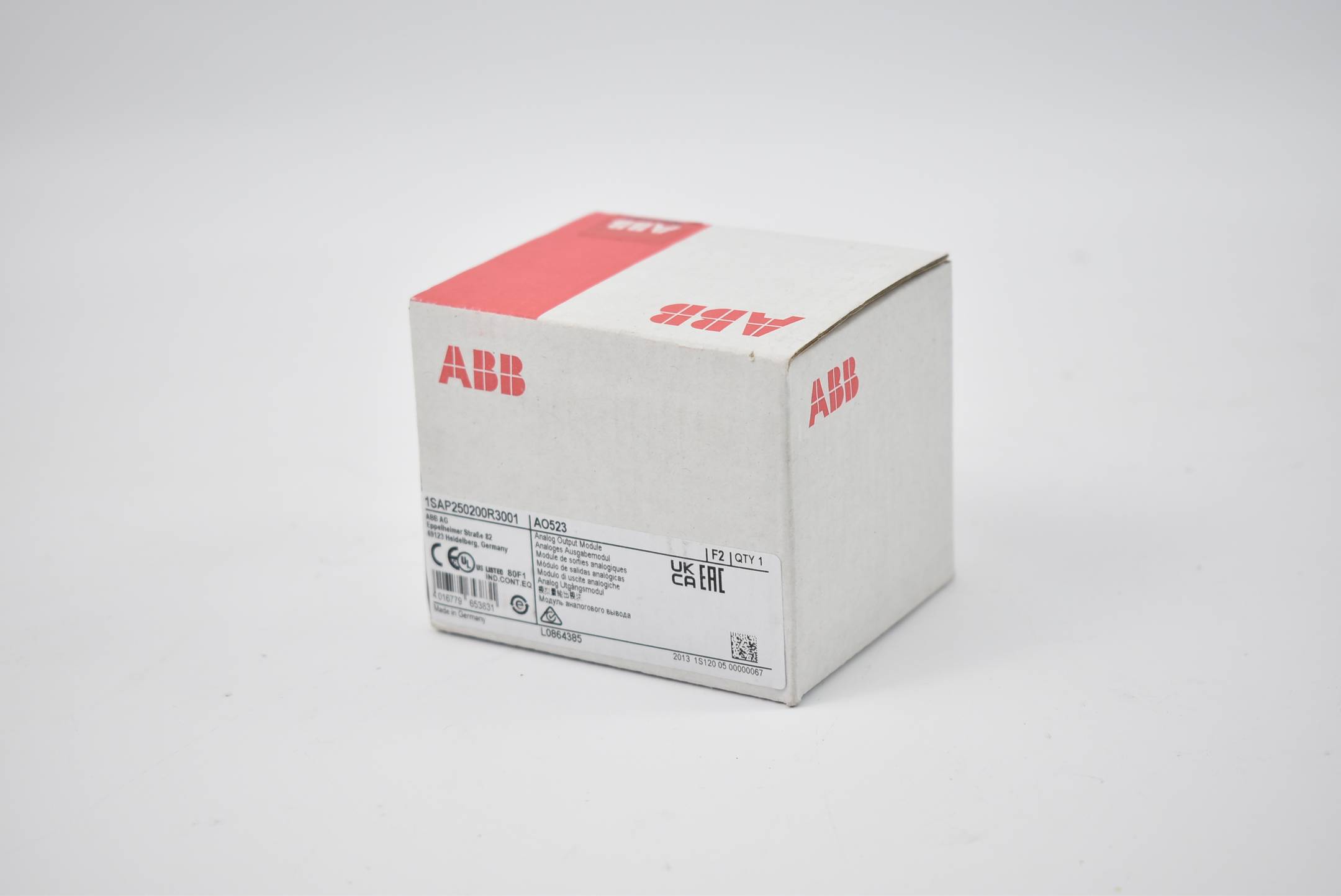 ABB analoges Ausgabemodul AO523 ( 1SAP250200R3001 )