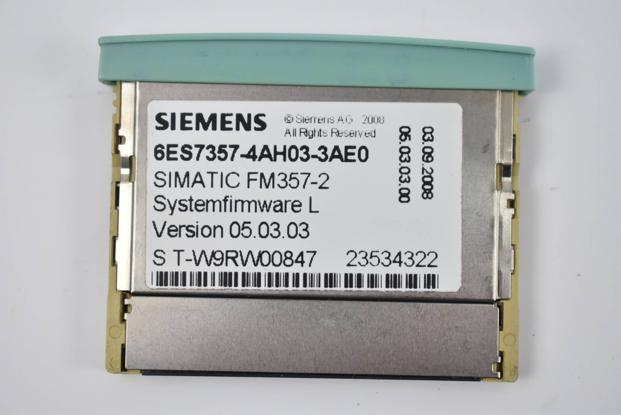 Siemens simatic S7 MC 6ES7 951-1KM00-0AA0 + 6ES7357-4AH03-3AE0 Systemfirmware L