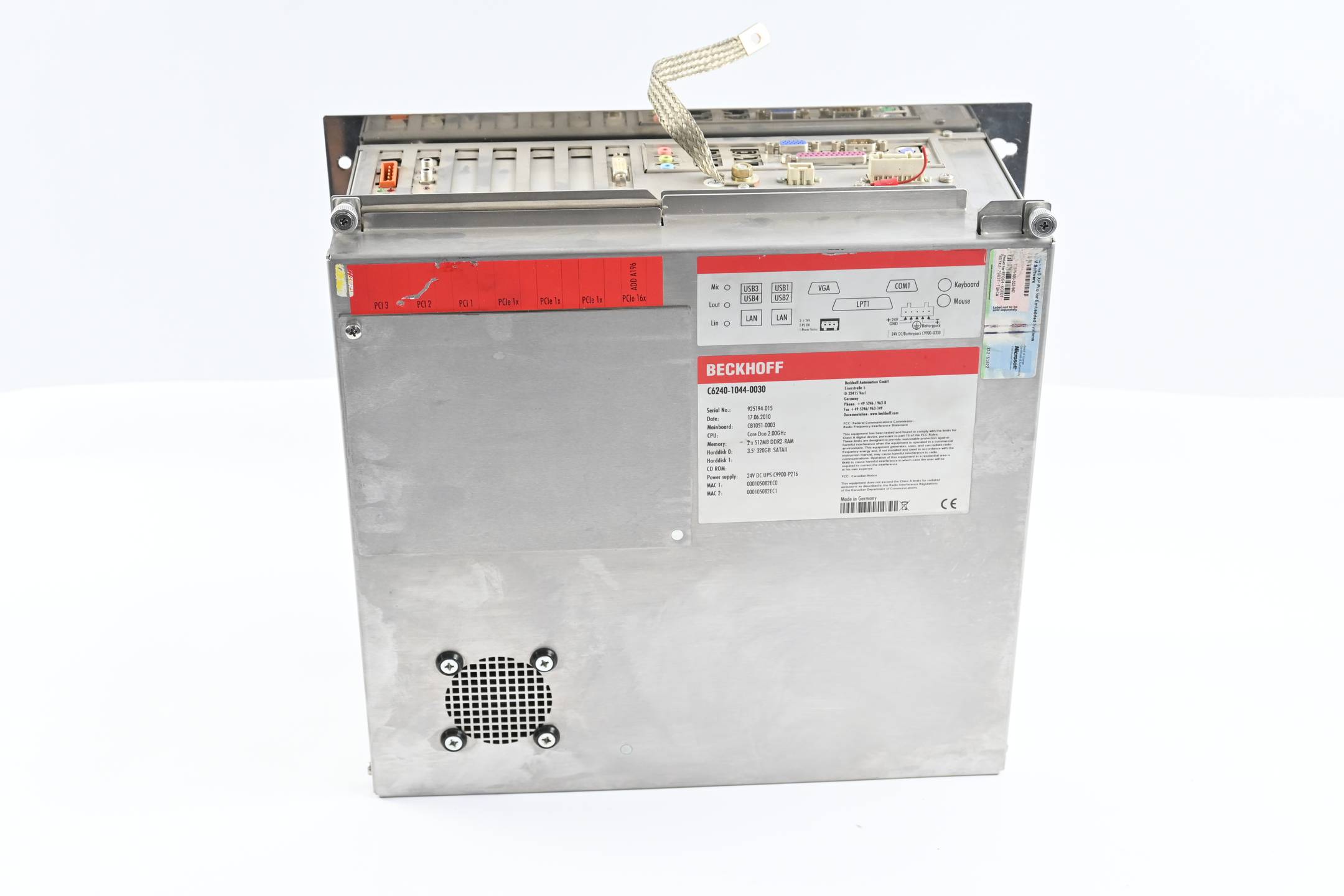 Beckhoff Industrie PC C6240-1044-0030