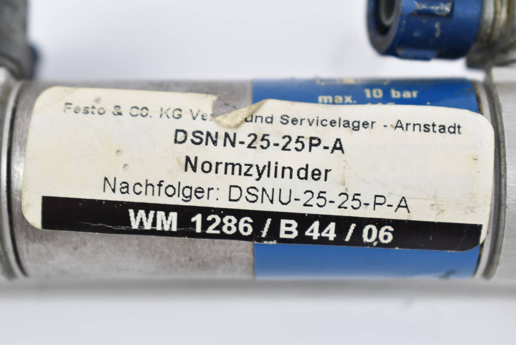 Festo Pneumatikzylinder Normzylinder 10 bar DSNN-25-25 P-A