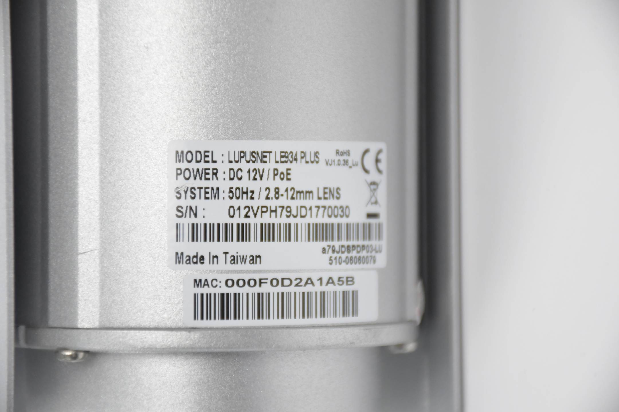 Lupus electronic Lupusnet HD Sicherheitskamera LUPUSNET LE934 PLUS