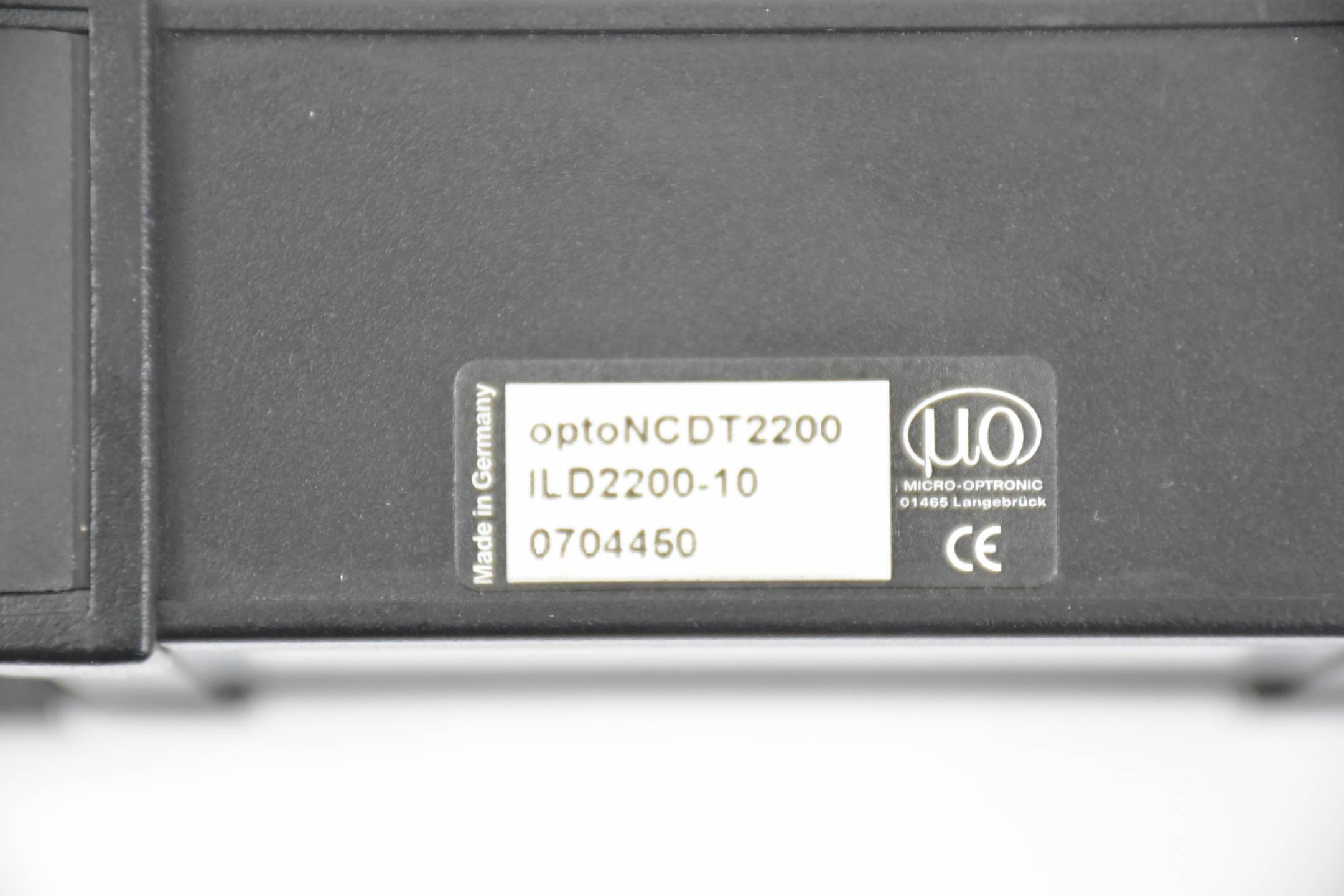 Micro-Optronic Laser Triangulationssensorsystem optoNCDT2200 ( ILD 2200-10 )