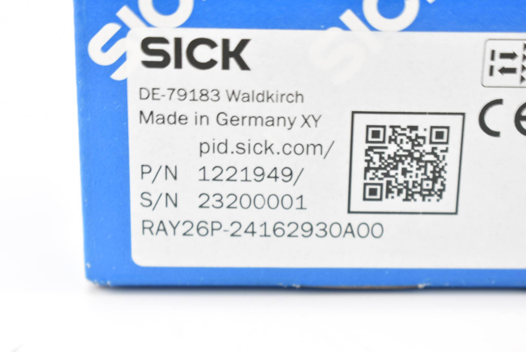 Sick MultiTask-Lichtschranke RAY26 Reflex Array RAY26P-24162930A00 ( 1221949 )