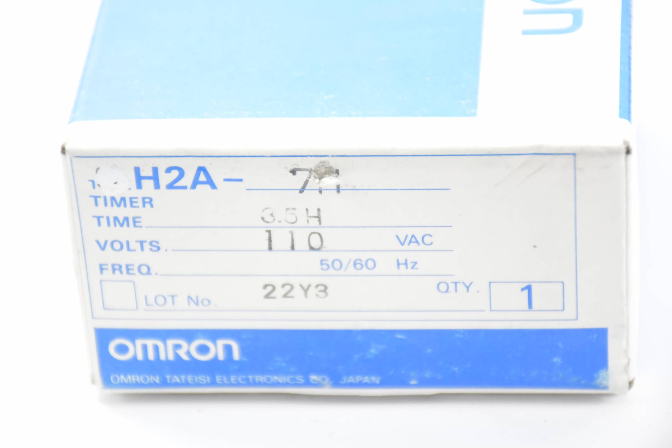 Omron Timer 3,5H 110VAC ( H2A-7H )