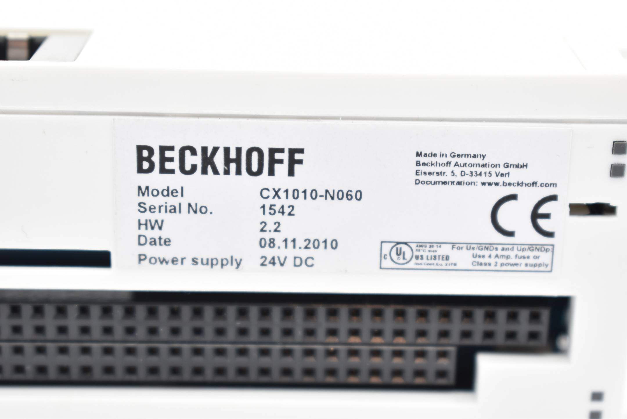 Beckhoff Systemschnittstellen CX1010-N060 ( CX 1010-N060 ) 