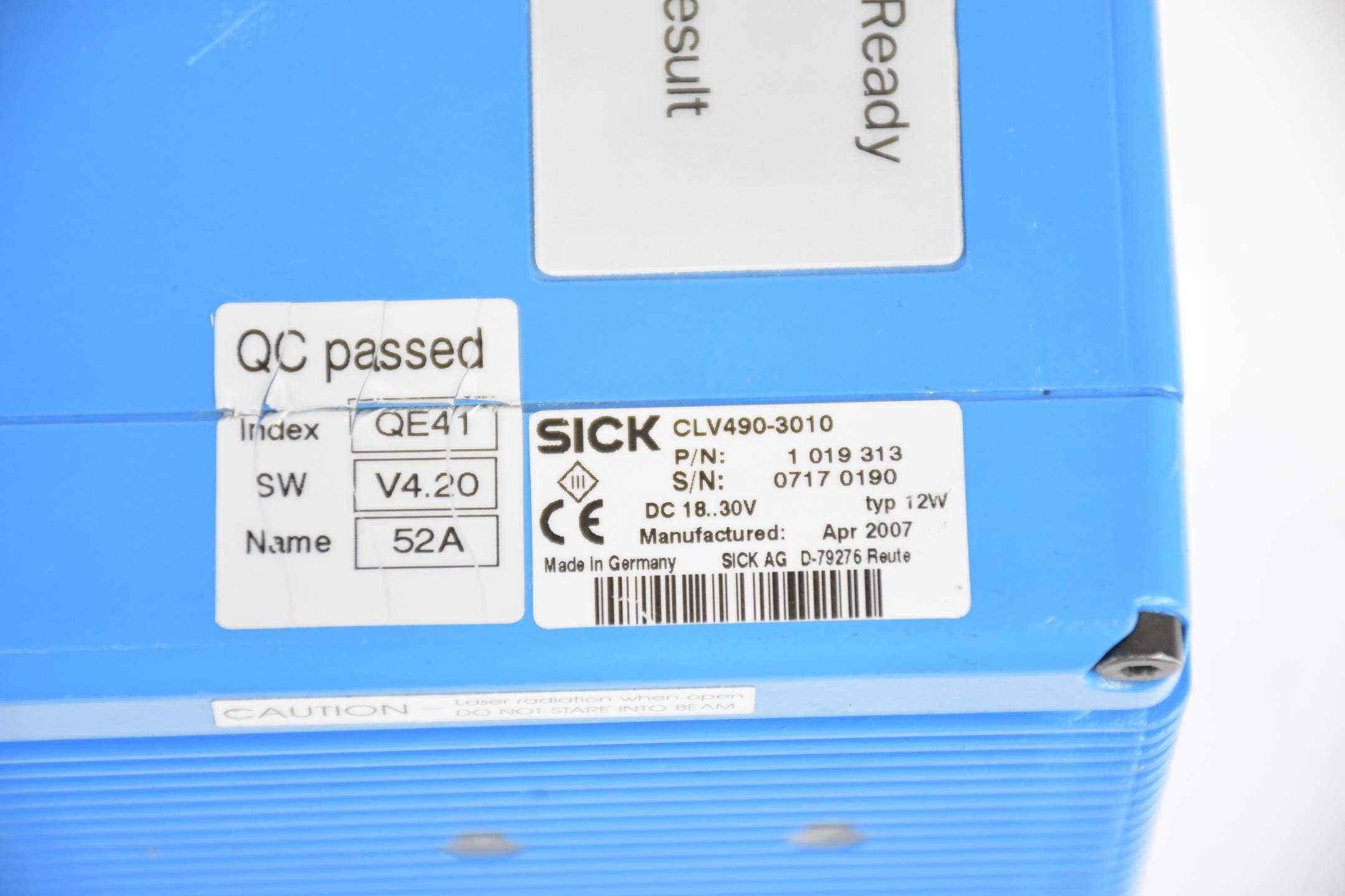 SICK Barcodescanner High Density CLV490-3010 ( 1019313 ) CLV490-2/3