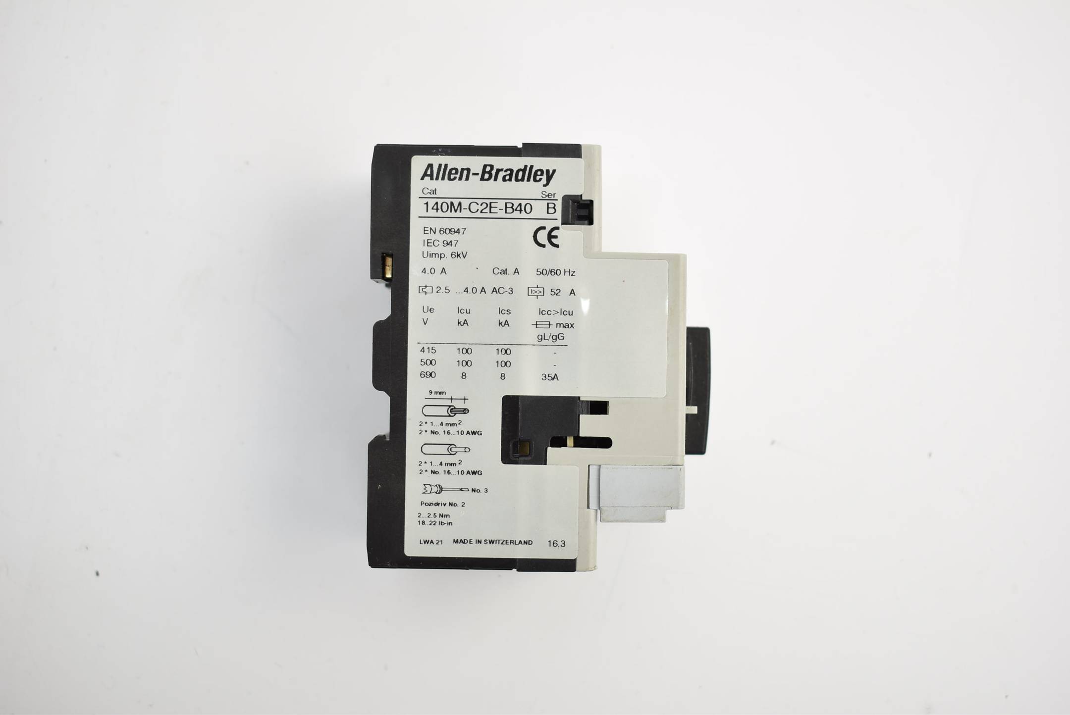 Allen-Bradley Motorschutzschalter 140M-C2E-B40