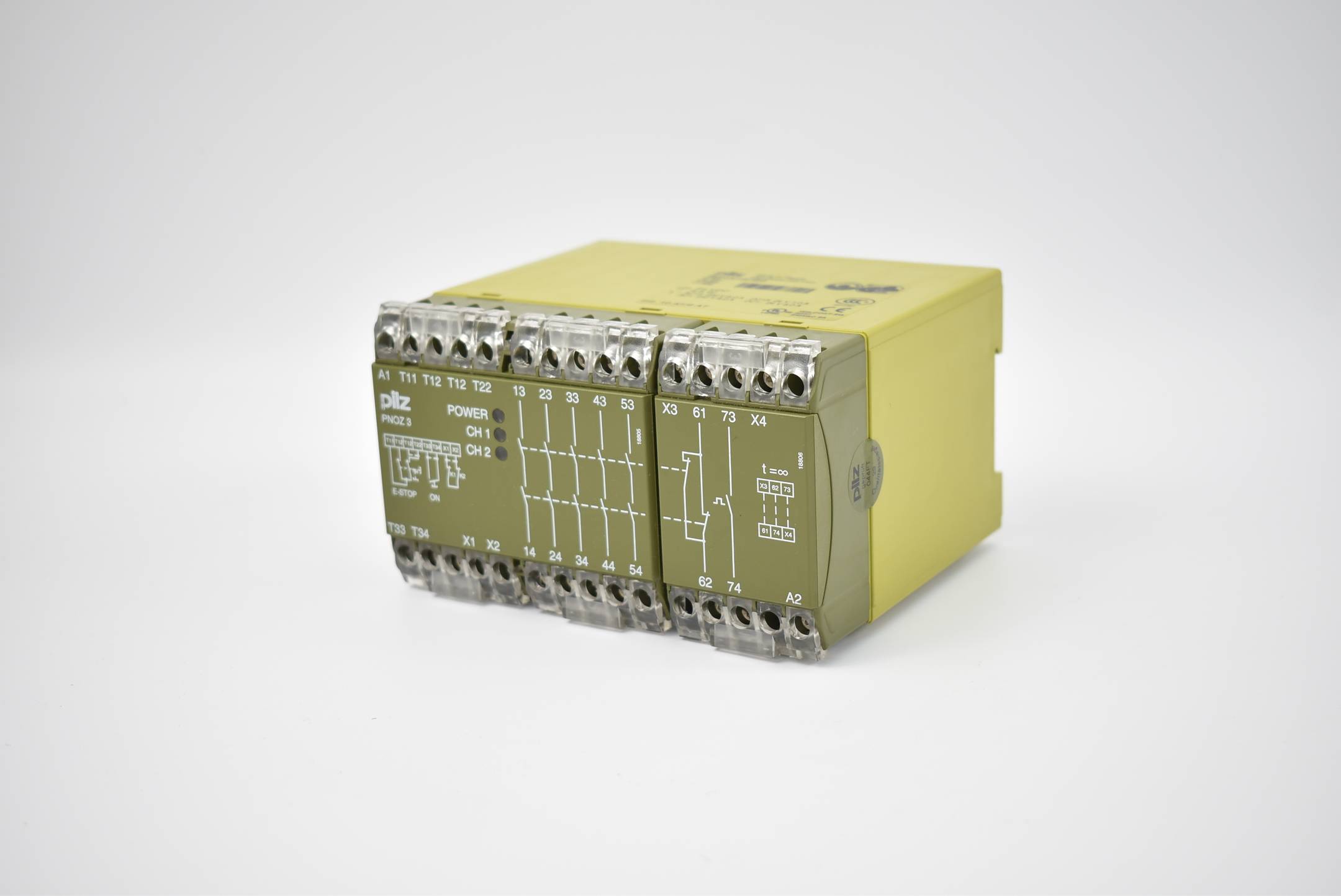 Pilz Sicherheitsschaltgerät 4,5W PNOZ3 24VDC 5S1Ö ( 474894 )
