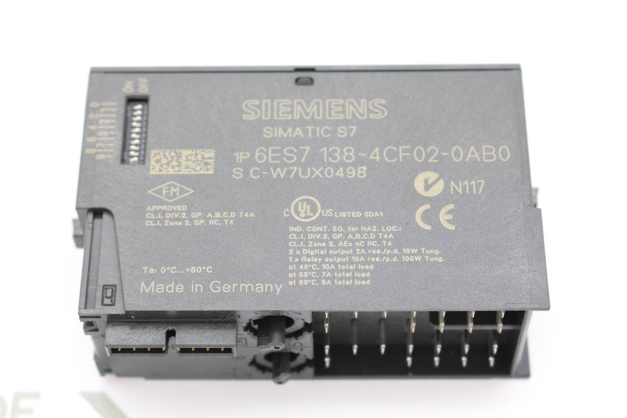 Siemens simatic S7 6ES7 138-4CF02-0AB0 ( 6ES7138-4CF02-0AB0 )