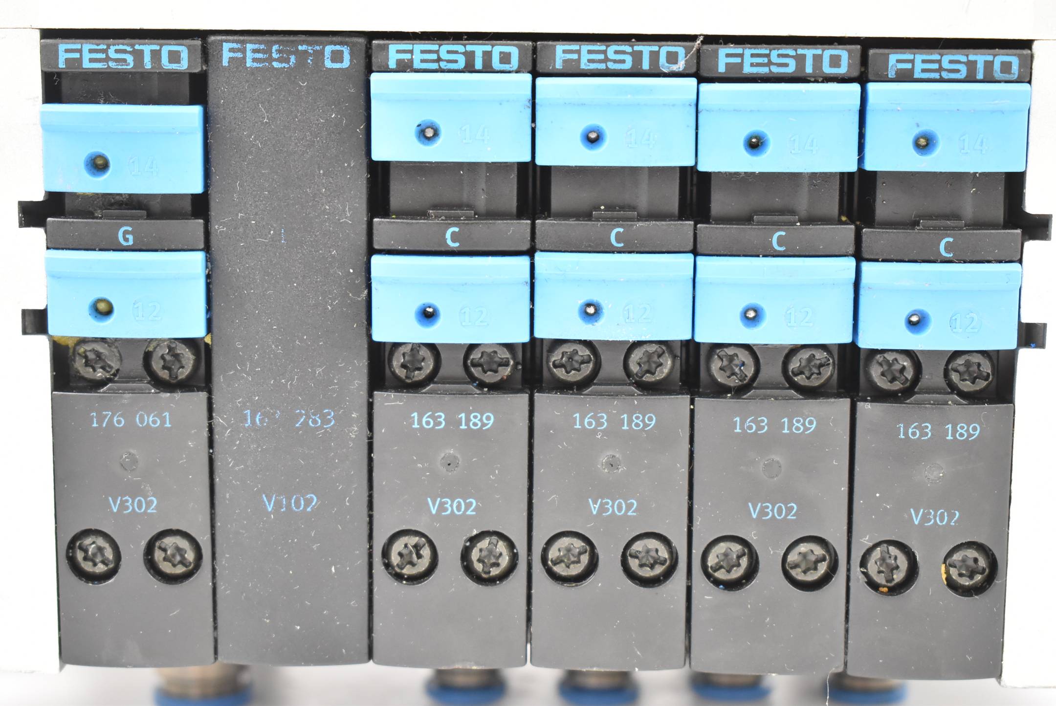 Festo Ventilinsel 18220 + 176061 + 163283 + 163189