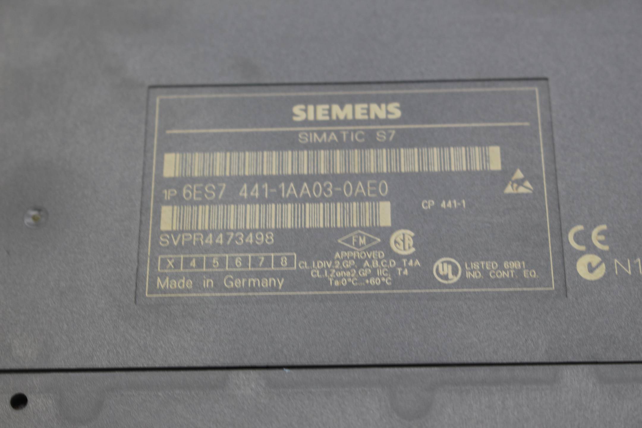 Siemens simatic S7-400 CP 441-1 6ES7 441-1AA03-0AE0 ( 6ES7441-1AA03-0AE0 ) E3