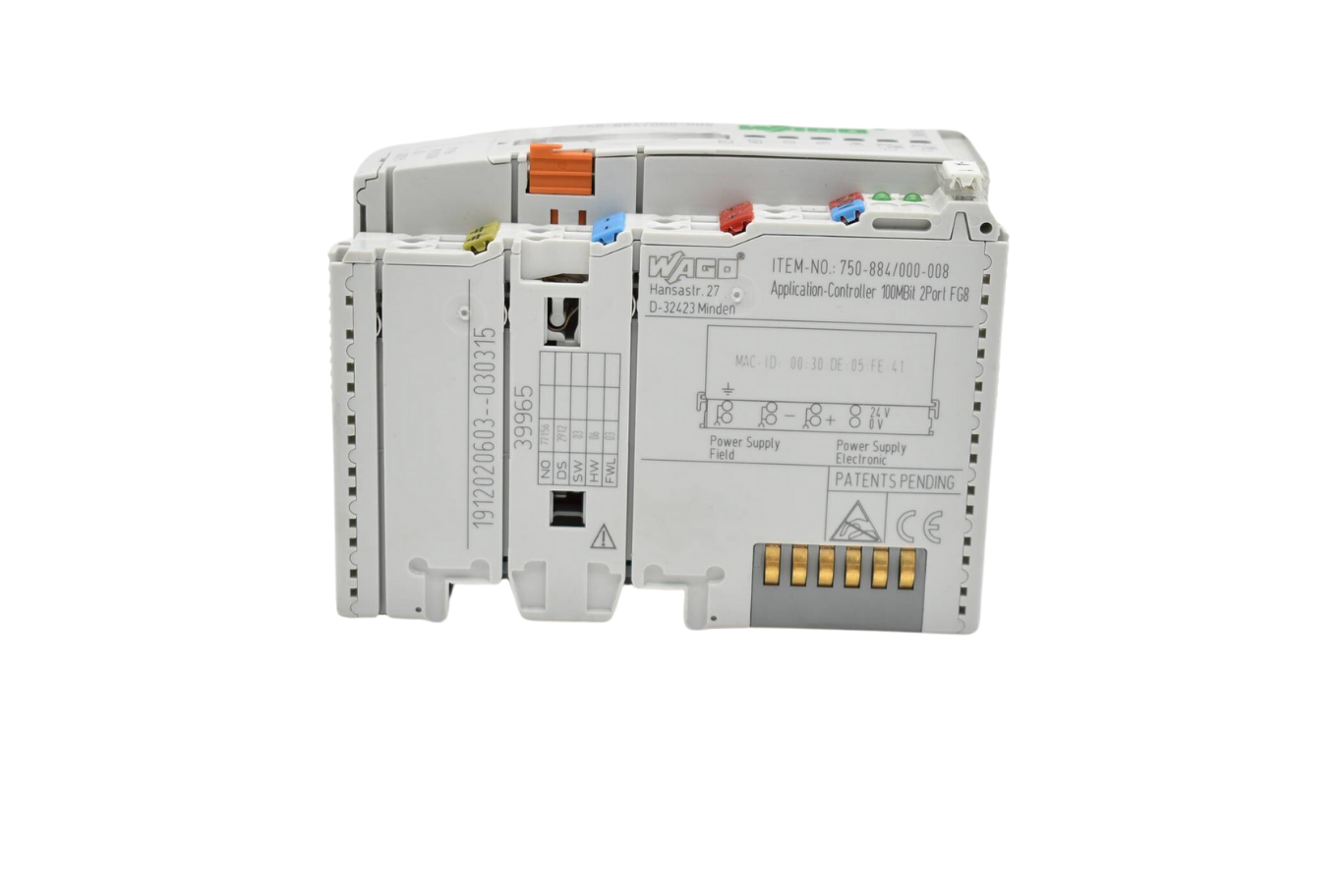 WAGO Controller flexROOM® FG8 750-884/000-008 WAGO Controller flexROOM® FG8 750-884/000-008