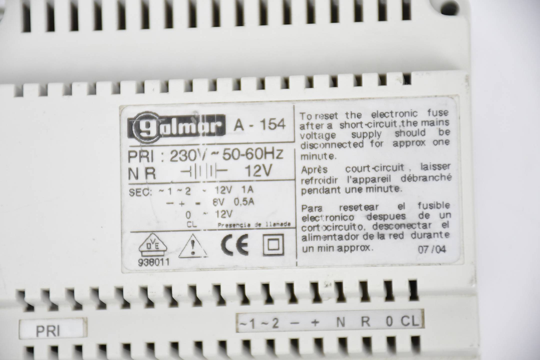 Golmar Alimentador A-154