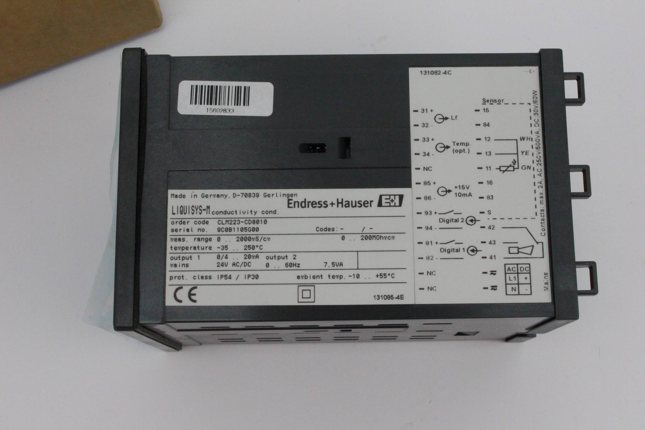 Endress + Hauser Leitfähigkeitsmessumformer Liquisys M CLM223