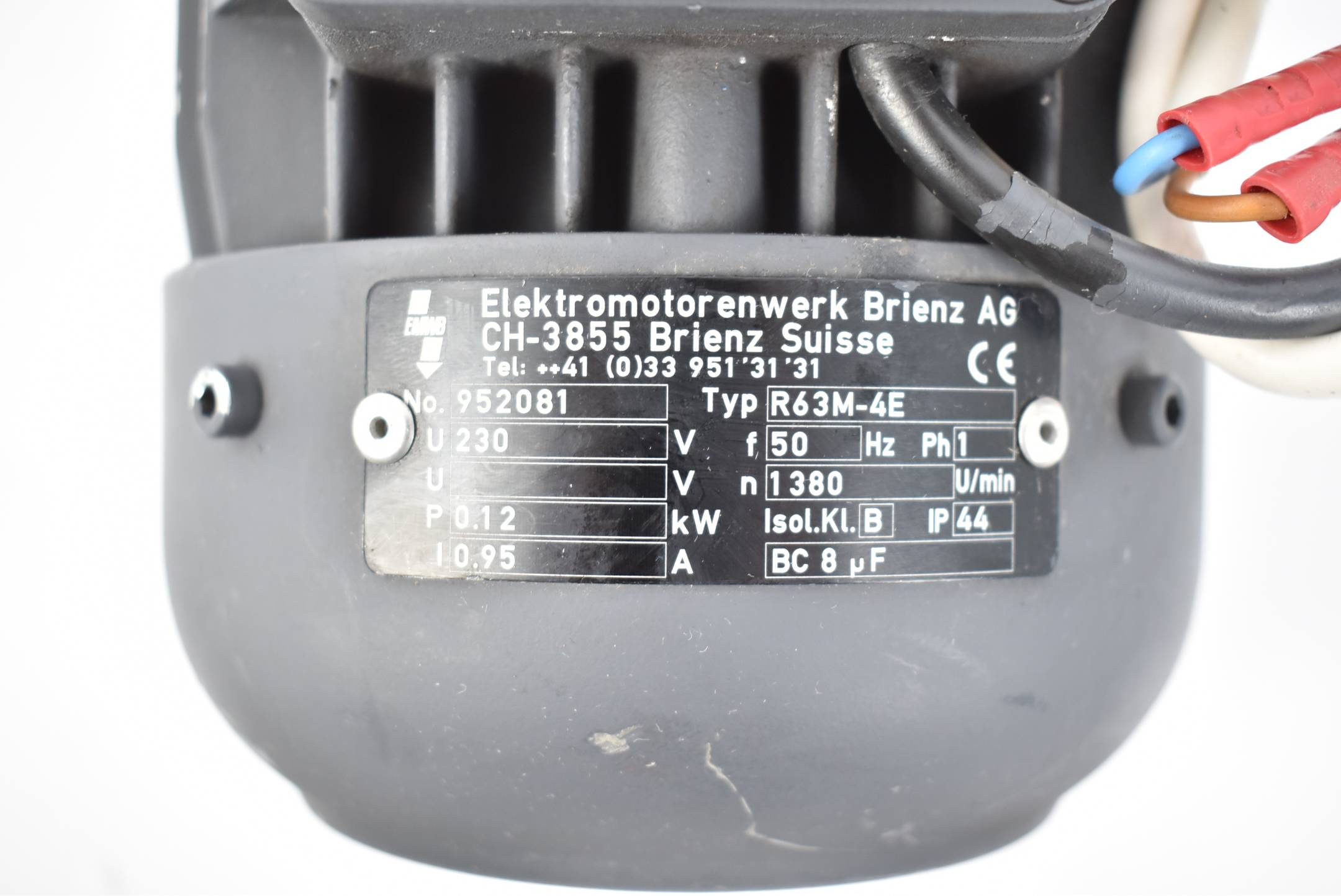 Elektromotorenwerk Brienz R63M-4E