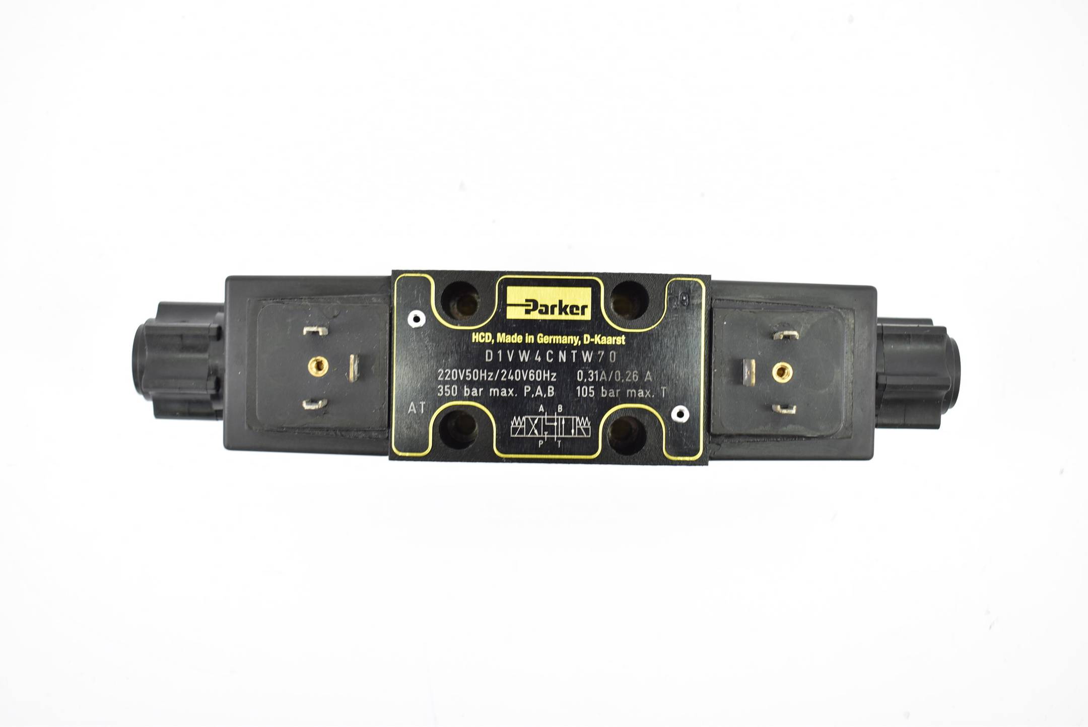 Parker Hydraulikventil 225V 50Hz / 240V 60Hz D1VW4CNTW70