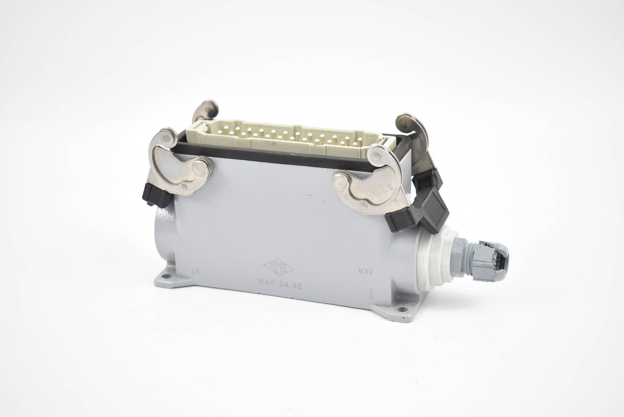 Ilme Steckergehäuse WSS7582/L + Harting Leistungssteckverbinder Han 24 ESS-M