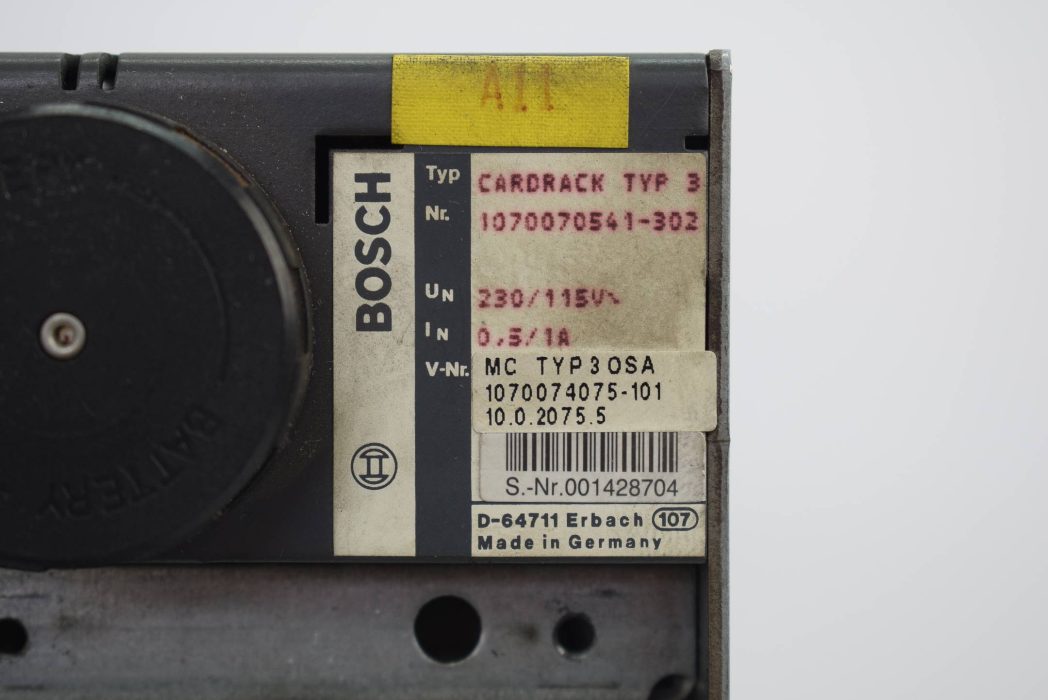 Bosch Cardrack Typ 3 OSA 1070070541-302 1070074075-101