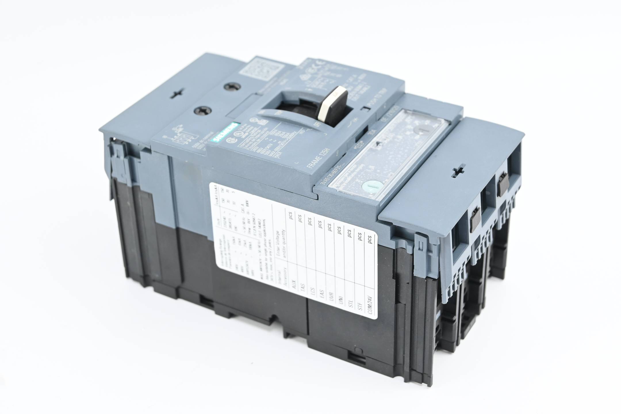 Siemens Leistungsschalter 3VA5130-6EF31-0AA0 ( 3VA5 130-6EF31-0AA0 )