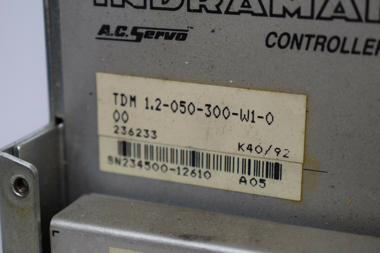 Indramat A.C.Servo Controller TDM 1.2-050-300-W1-000 incl. Mod2/1X197-017