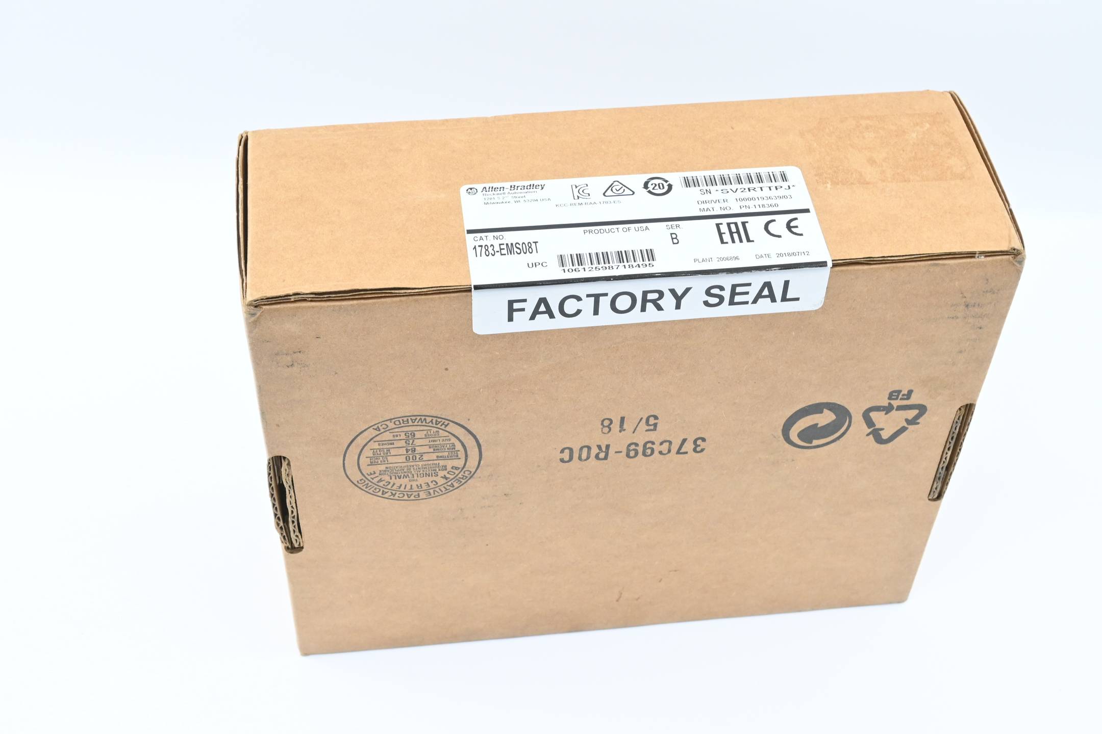 Allen-Bradley KCC-REM-RAA-1783ES ( 1783-EMS08T )