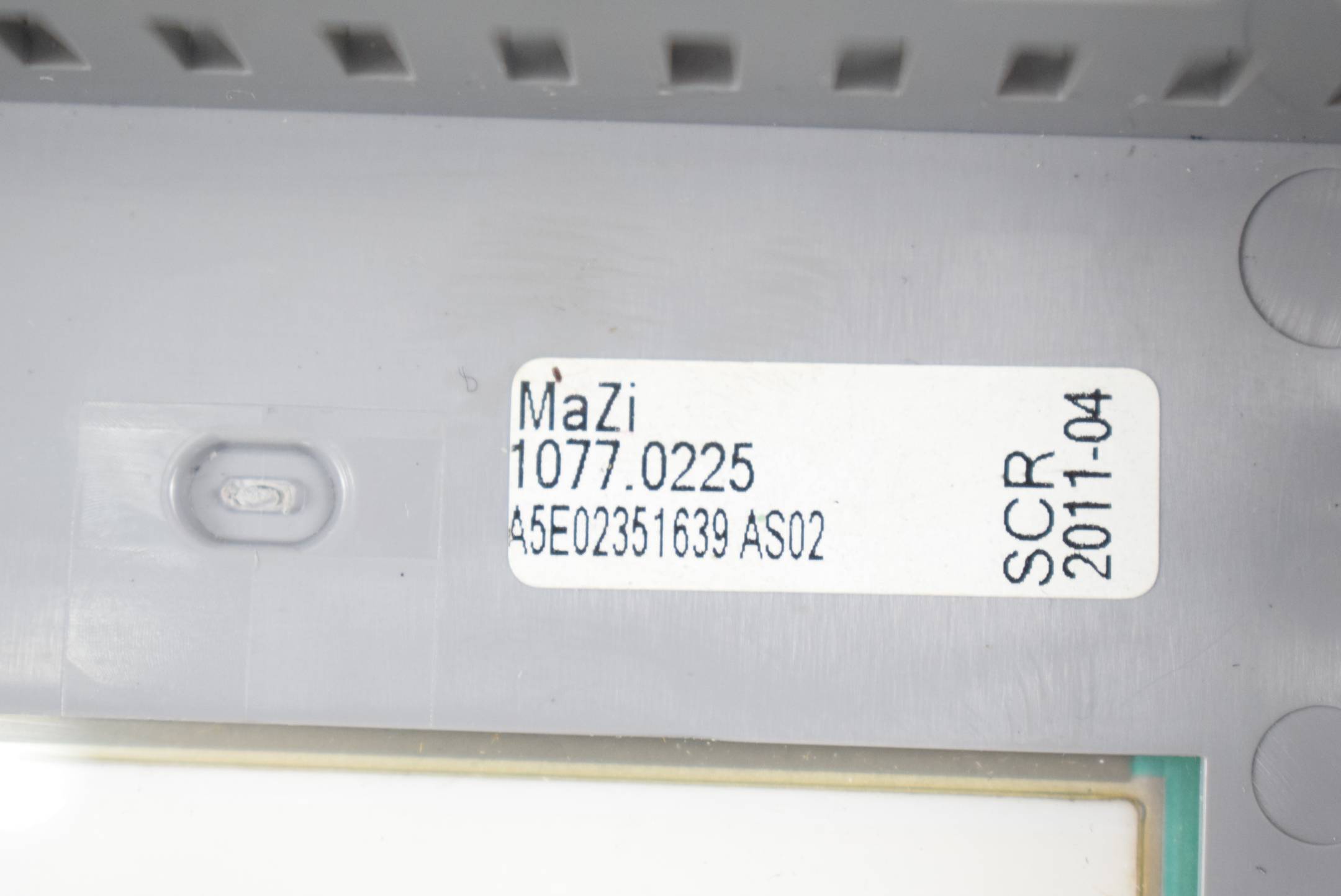 SIEMENS MP277 10" Touch Front Cover ohne Membrane A5E02351639 C
