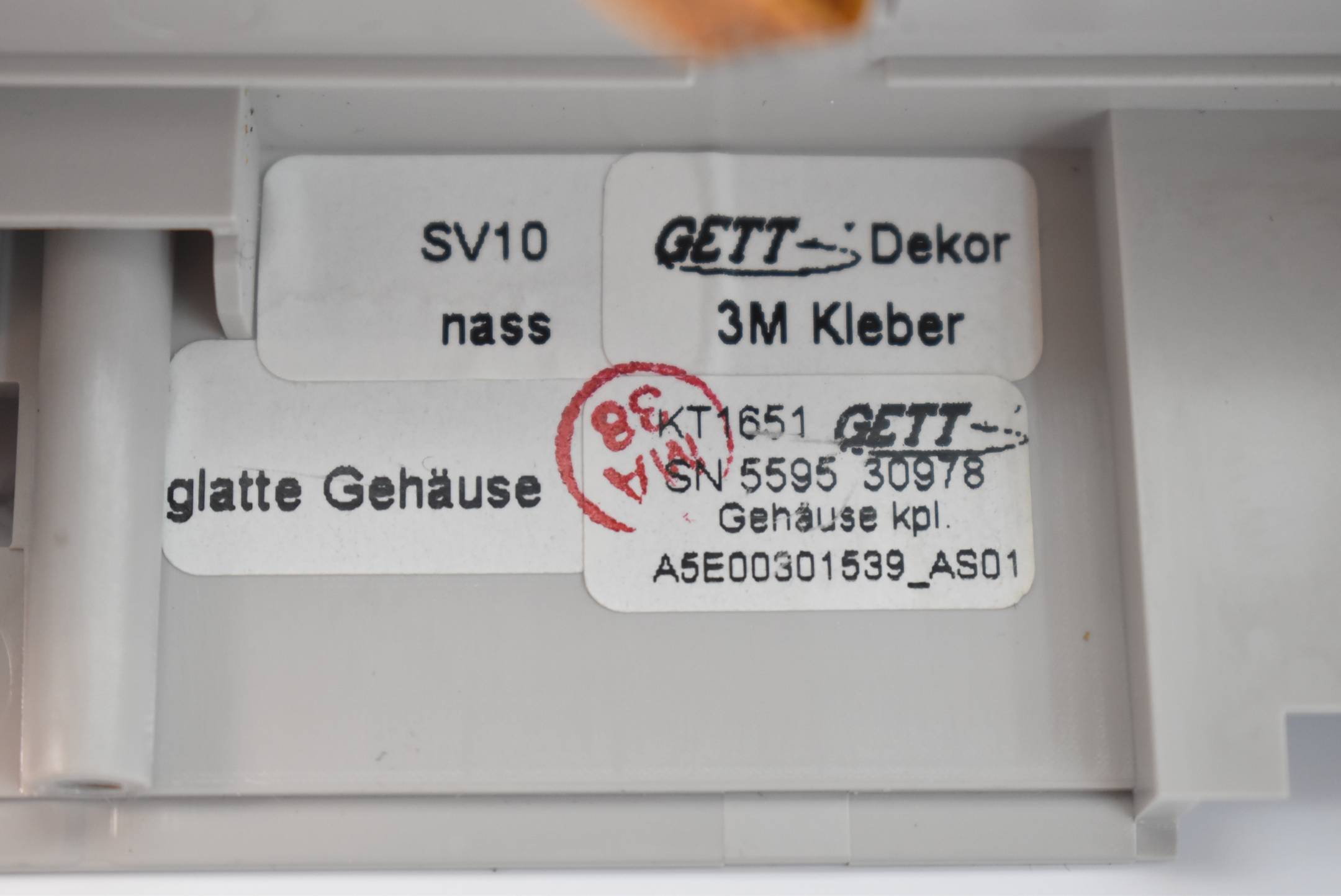 Siemens Frontcover + Membran TP177 6