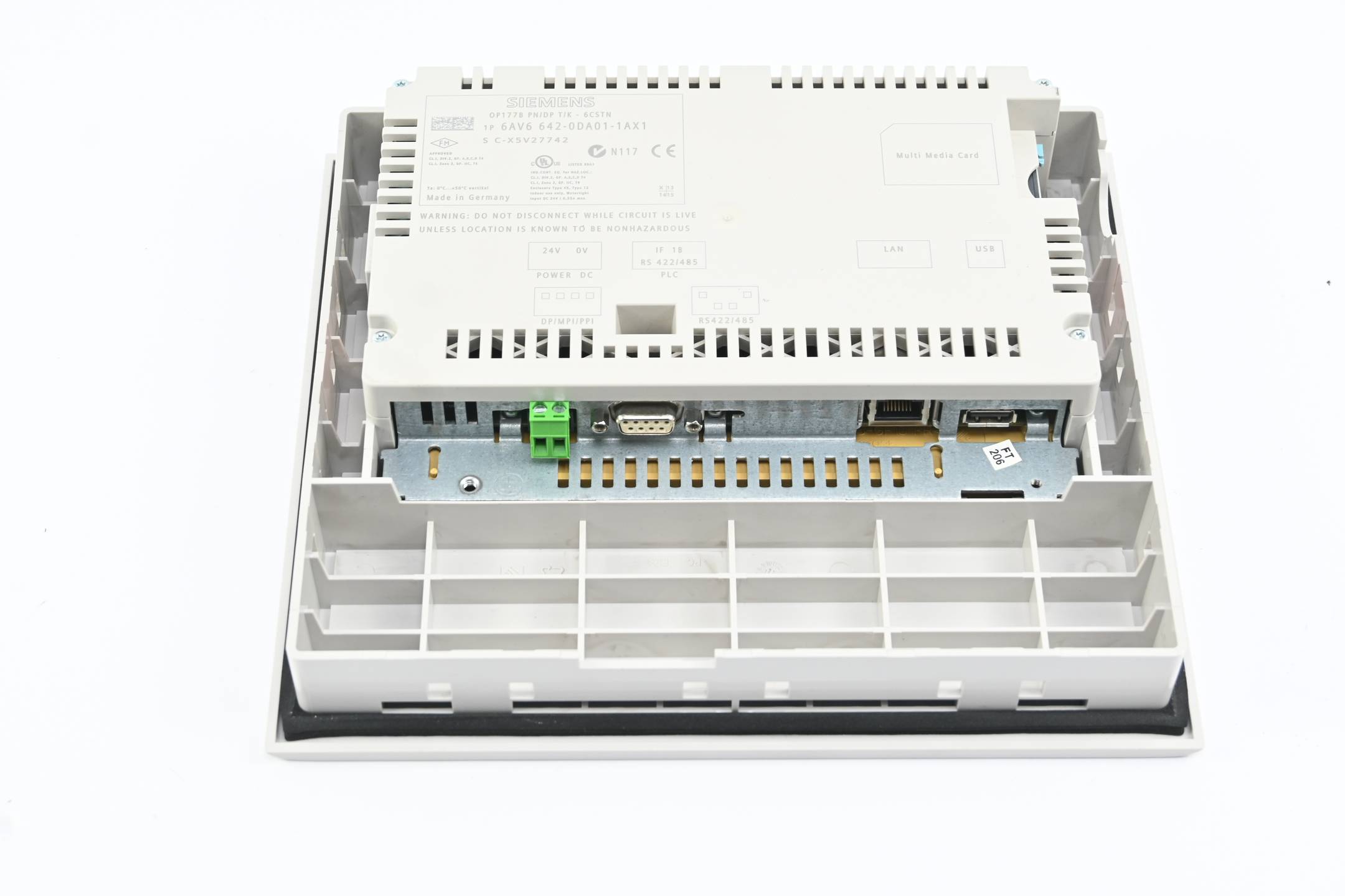 GENERALÜBERHOLT Siemens Simatic Panel OP 177B PN/DP 6AV6642-0DA01-1AX1 