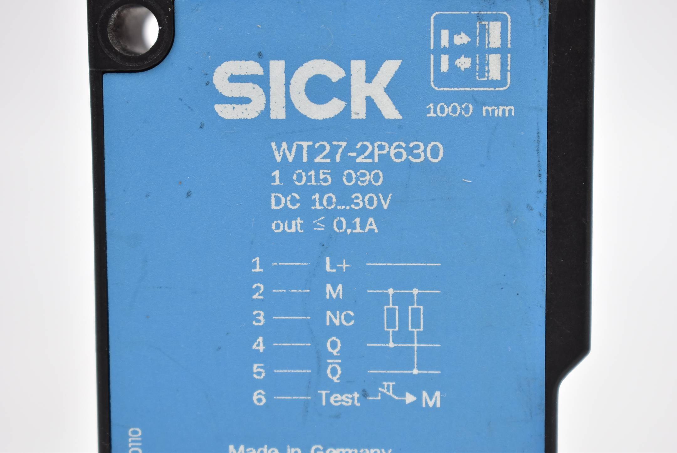 Sick Reflexions-Lichttaster Hintergrundausblendung WT27-2P630 ( 1015090 )