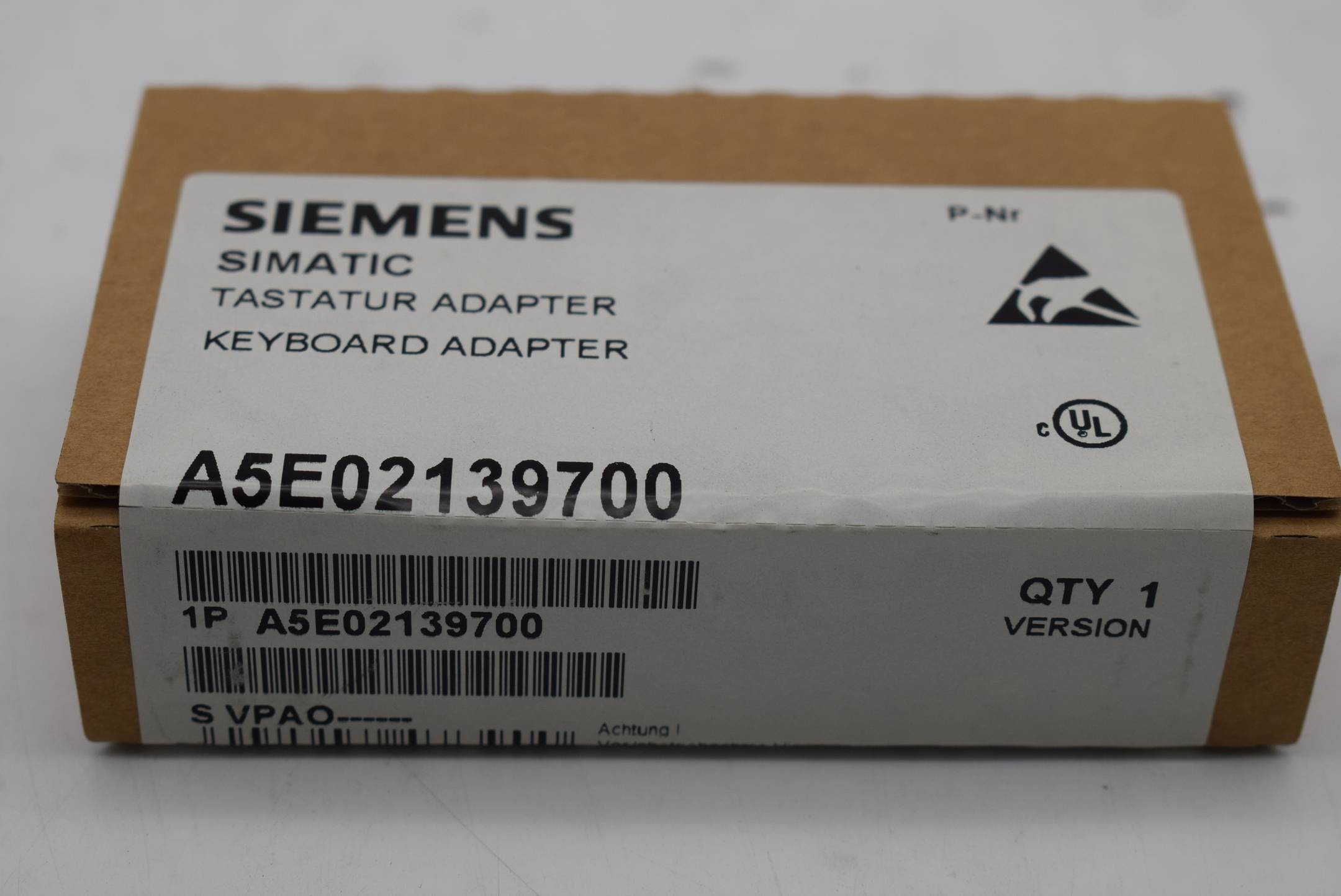 Siemens simatic Keyboard Adapter A5E02139700