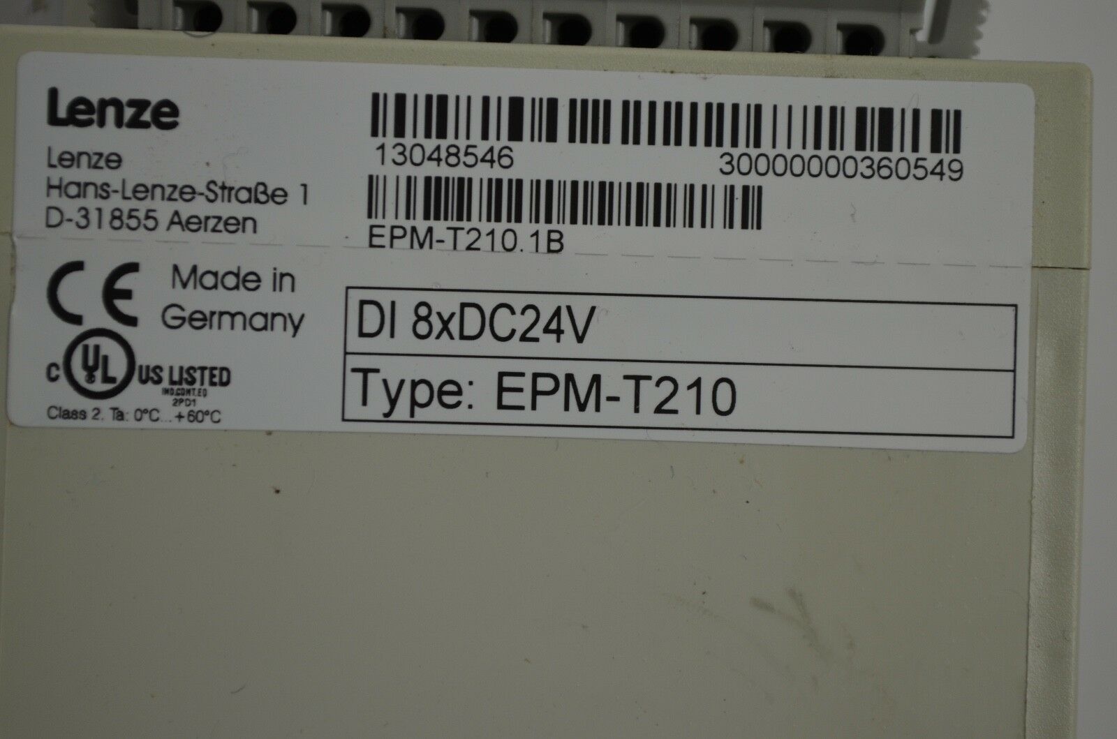 Lenze Modul EPM-T210 ( EPM-T210.1B )