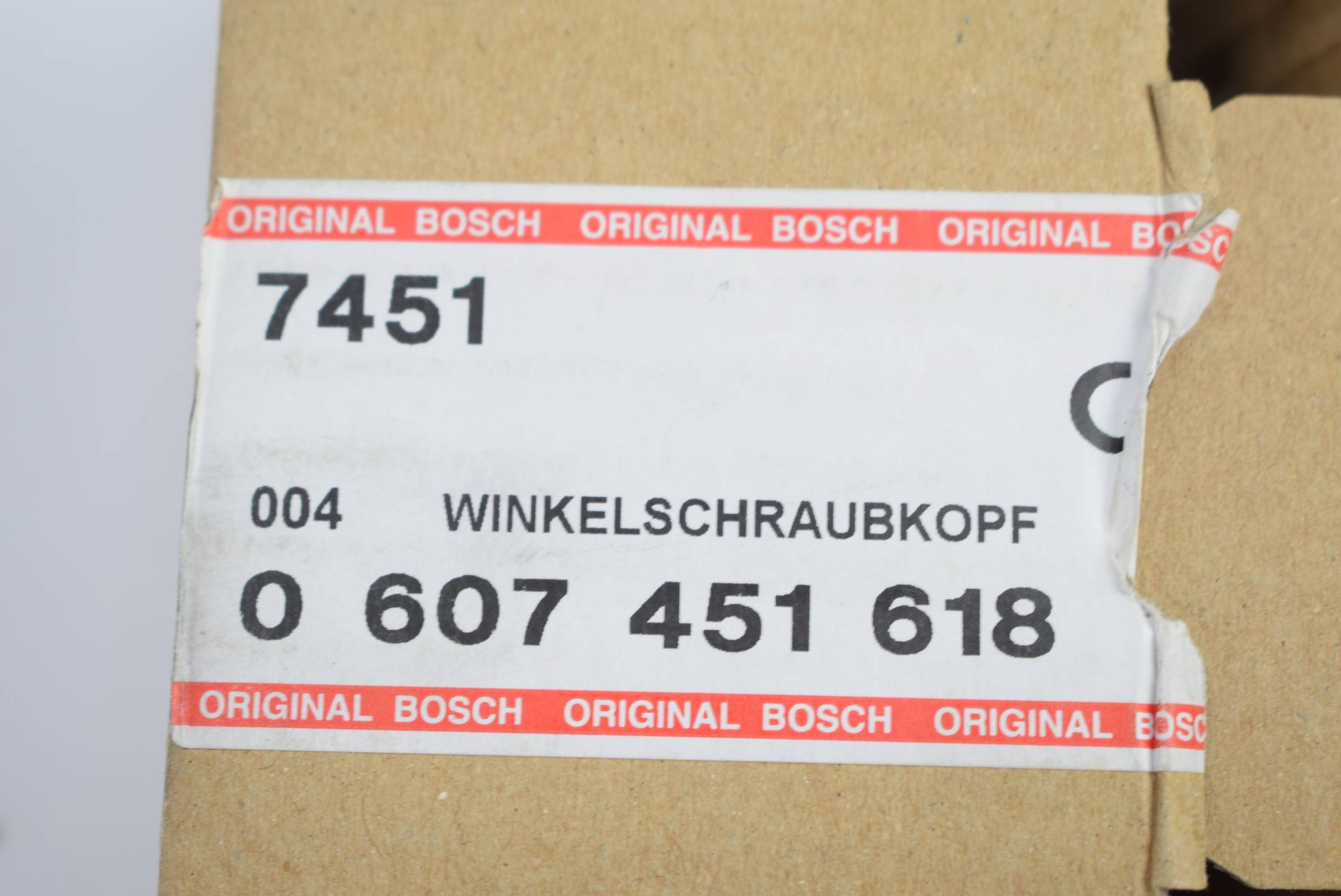 Bosch Winkelschraubkopf 0607451618 ( 0 607 451 618 )