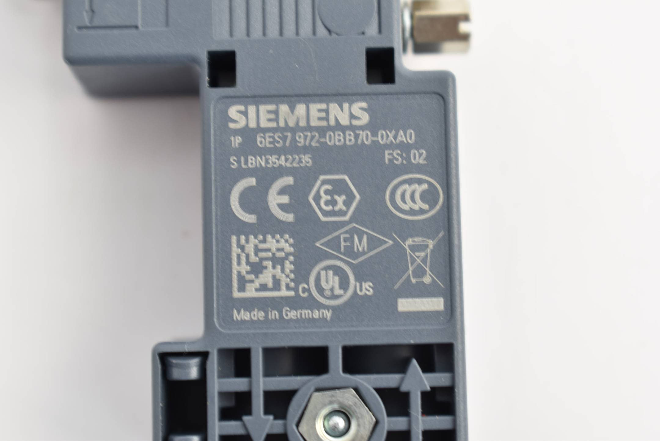 Siemens simatic S7 Profibusconnector 6ES7 972-0BB70-0XA0 ( 6ES7972-0BB70-0XA0 )