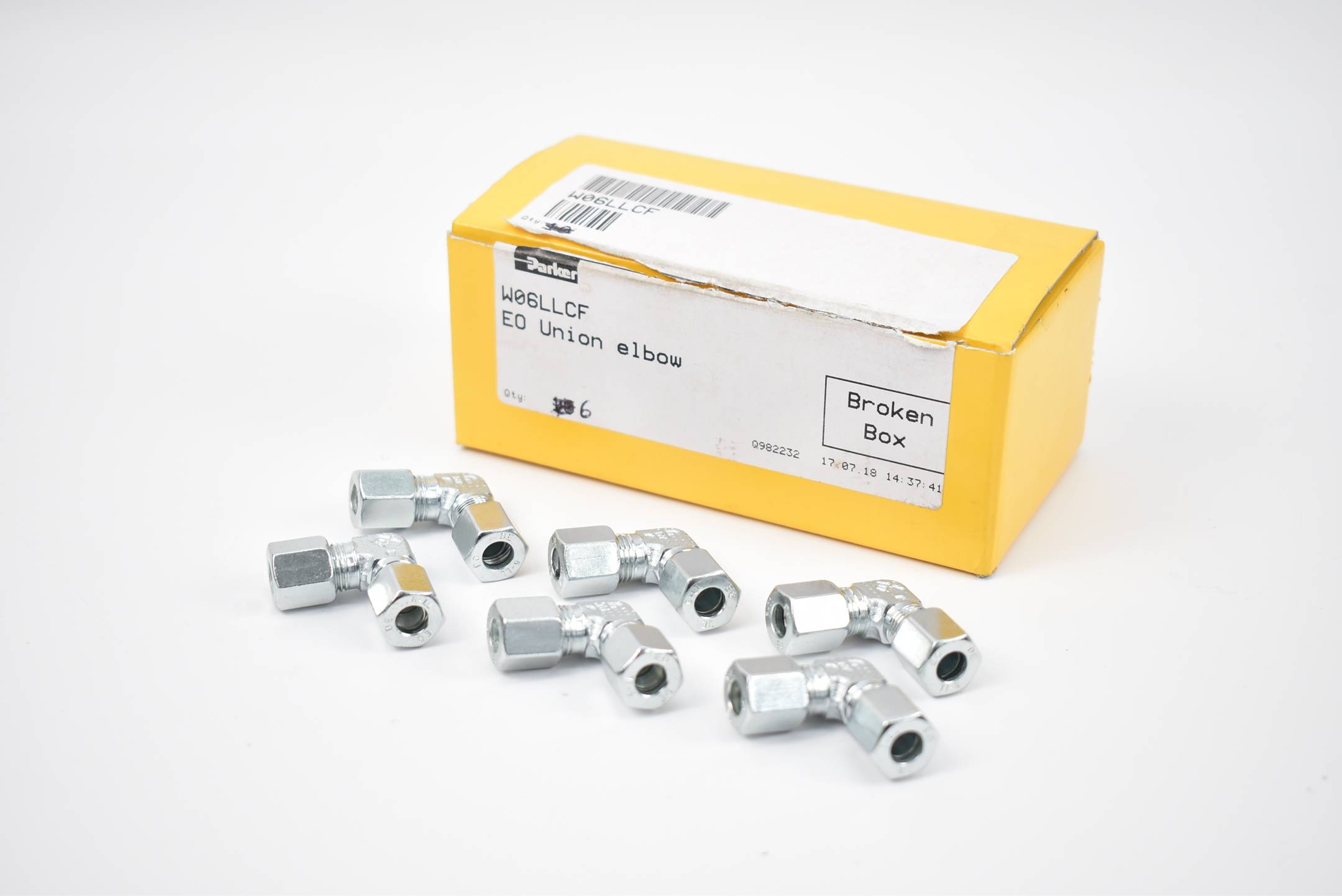 Parker Ermeto Winkelverschraubung W06LLCF ( VE 6 Stück )