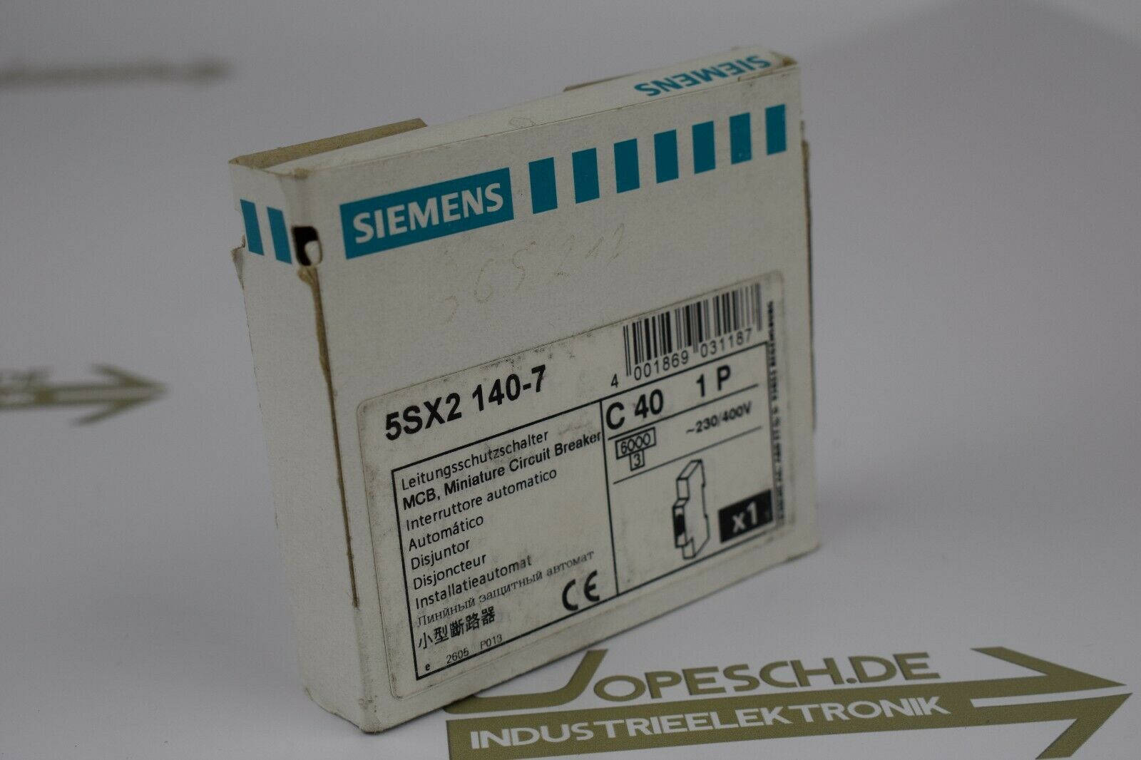 Siemens Leistungsschutzschalter 5SX2 140-7 