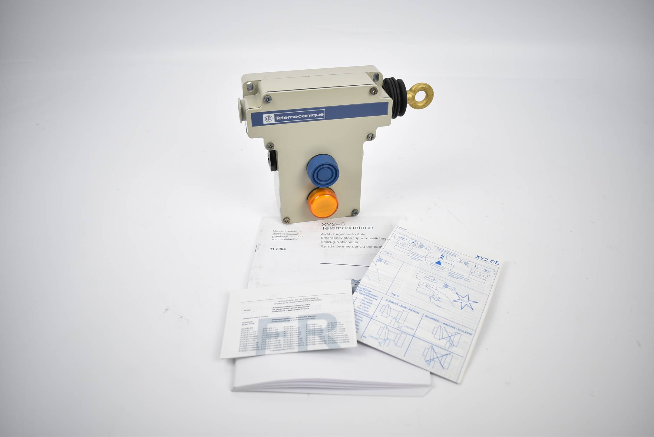 Telemecanique Seilzug Notschalter XY CE1A297 ( 031861 )