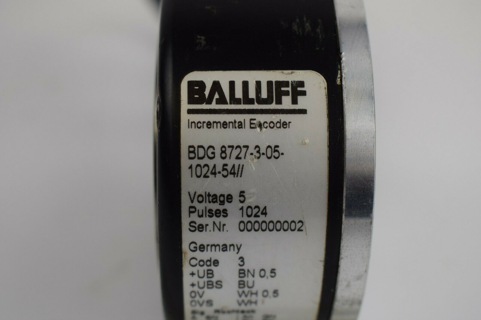 Balluff Incremental Encoder BDG 8727-3-05-1024-54