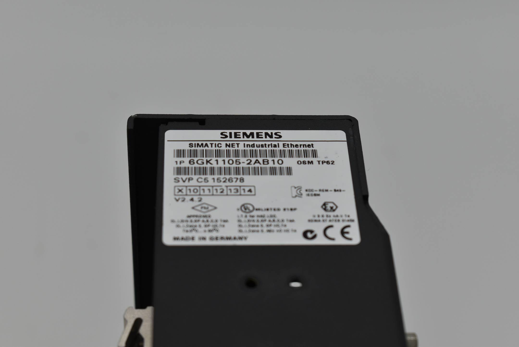 Siemens simatic NET Ethernet Module 6GK1105-2AB10 ( 6GK1 105-2AB10 ) E.9