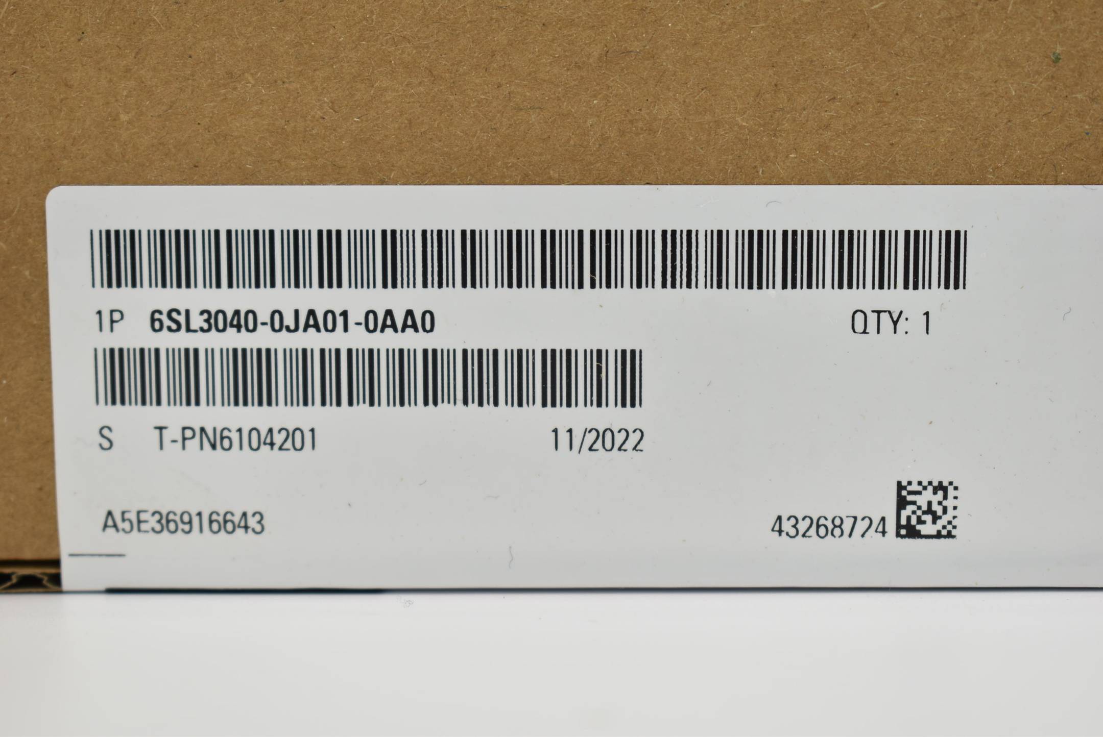 Siemens sinamics S110 CU305 PN 6SL3 040-0JA01-0AA0 ( 6SL3040-0JA01-0AA0 ) E