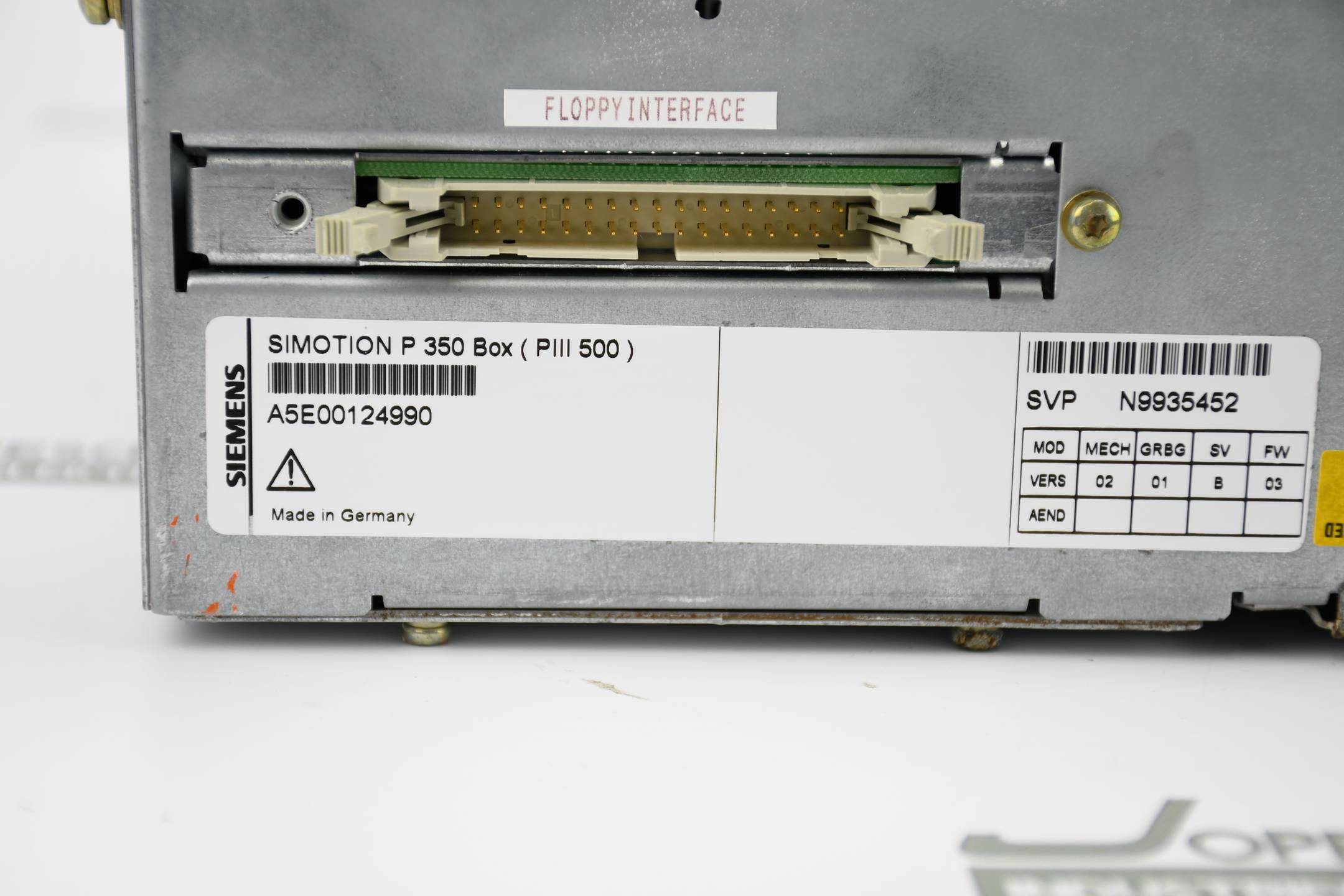 Siemens simotion P350 Box PIII 500 6AU1350-1AF11-1BC1 inkl. Festplatte