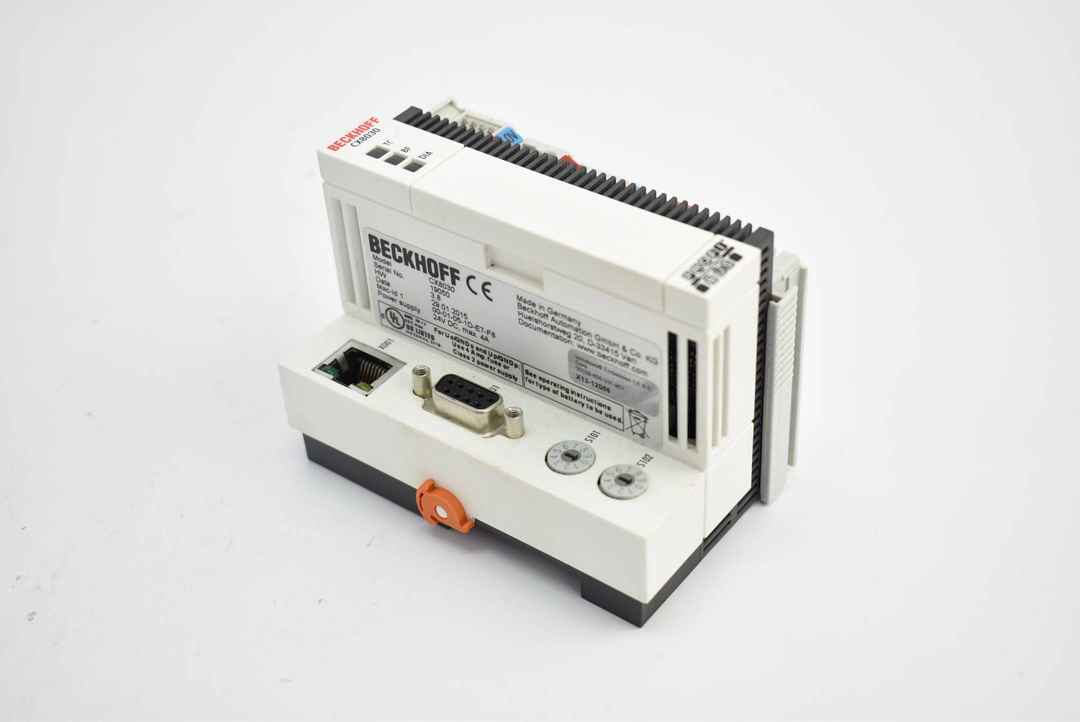 Beckhoff Embedded-PC mit Profibus-Master CX8030 ( CX8030 ) 