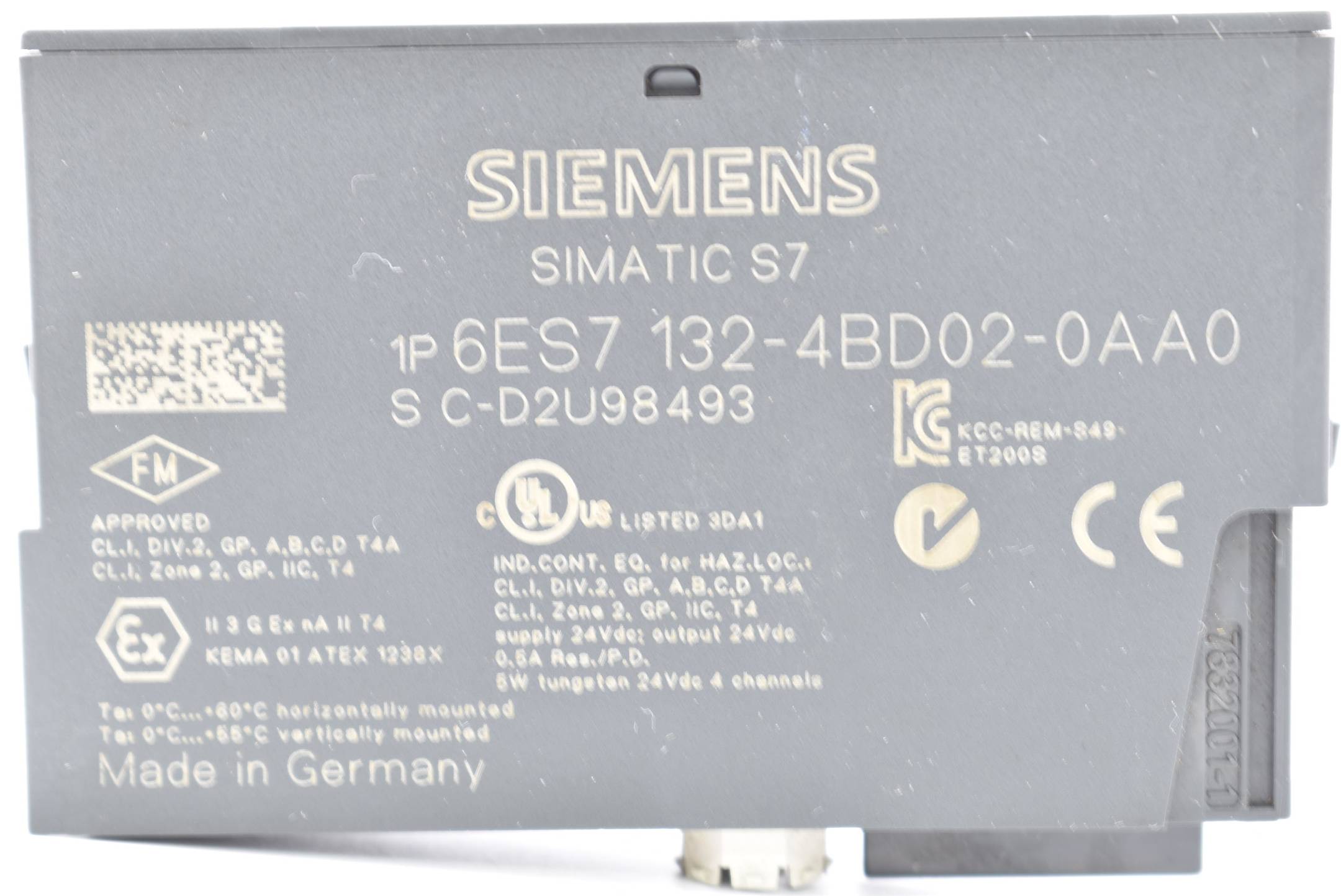 Siemens Simatic DP ET 200S 6ES7132-4BD02-0AA0 ( 6ES7 132-4BD02-0AA0 ) DC24V/0,5A